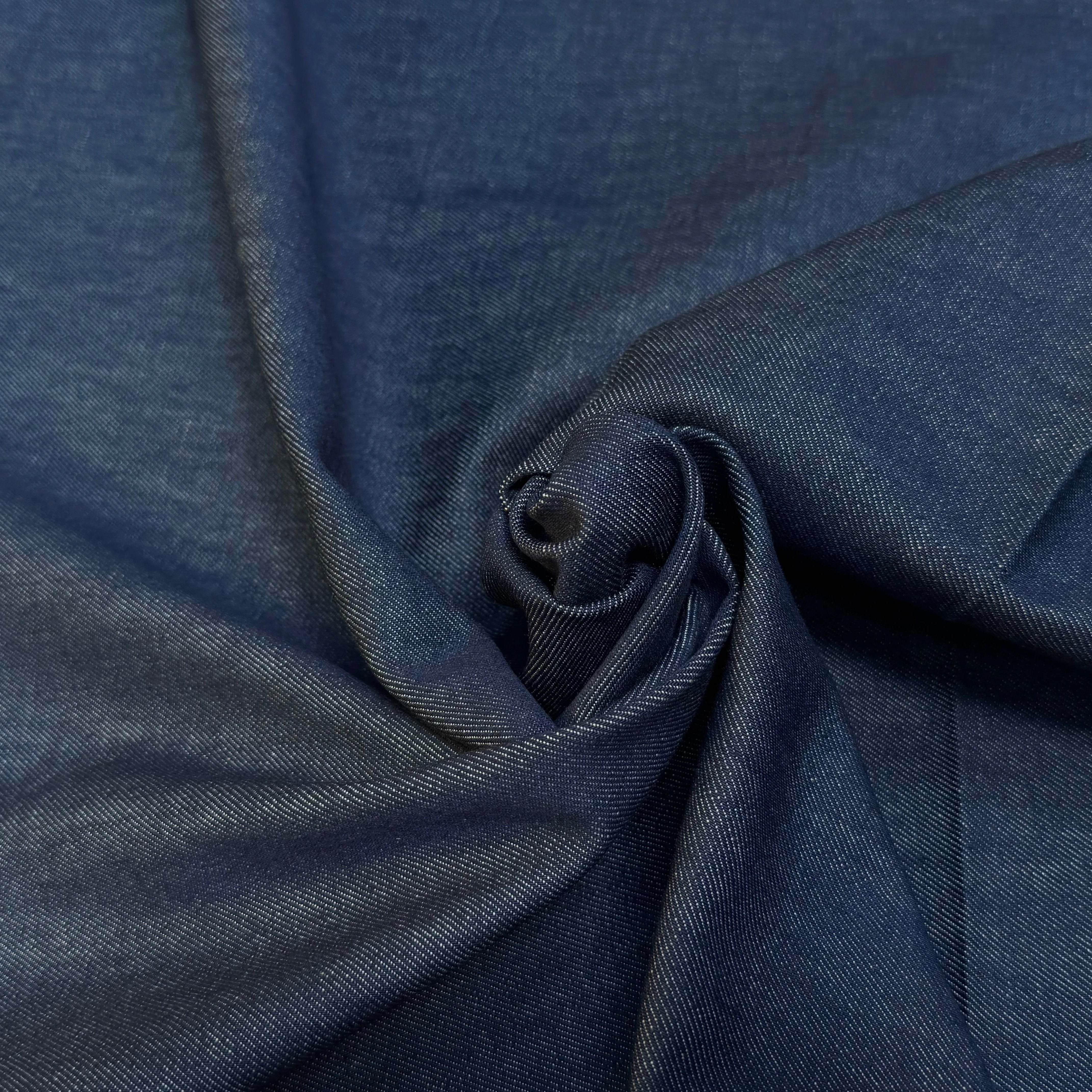 DENIM 97% COTON STRETCH MARINE/SIOUX 730 - My Little Coupon