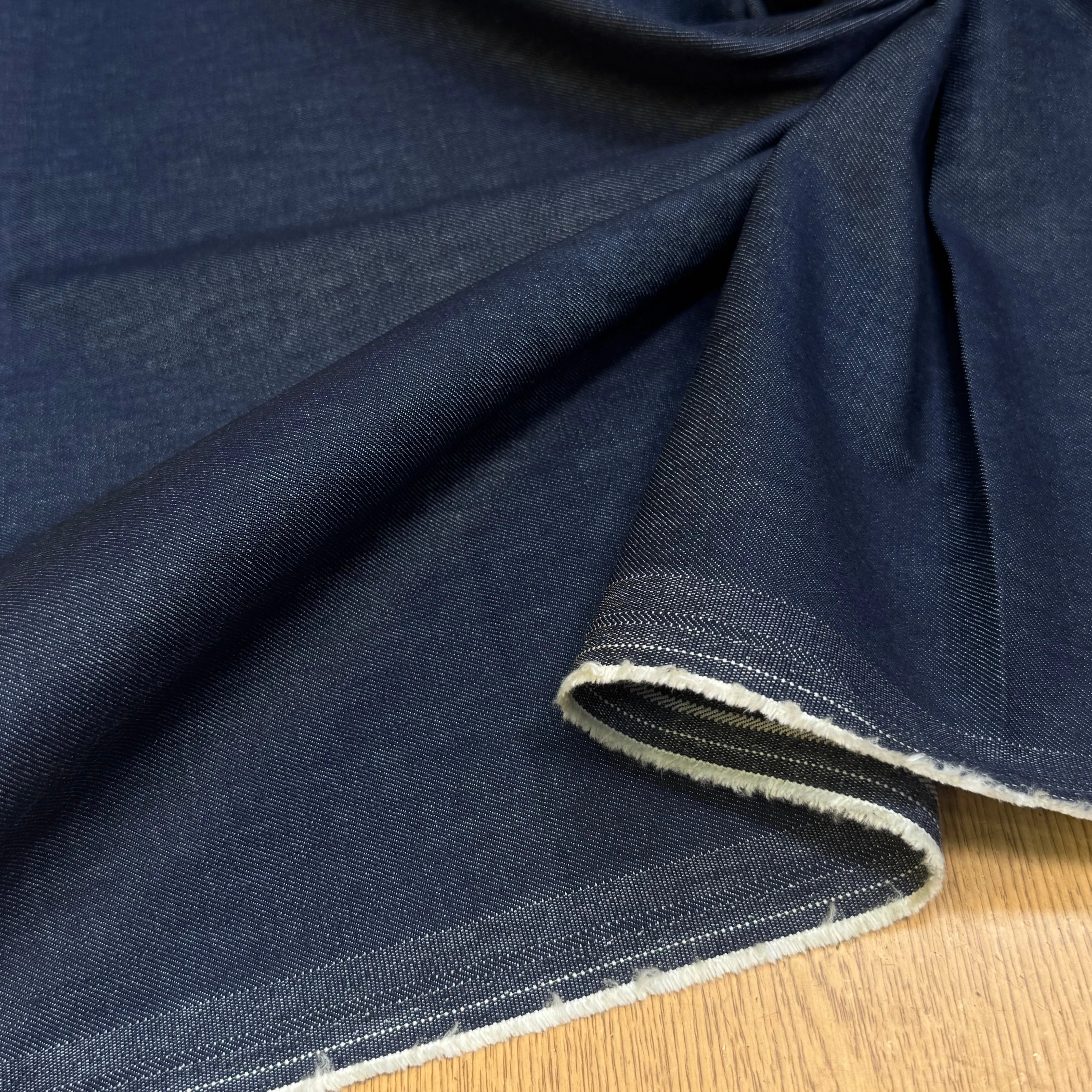 DENIM 97% COTON STRETCH MARINE/SIOUX 730 - My Little Coupon