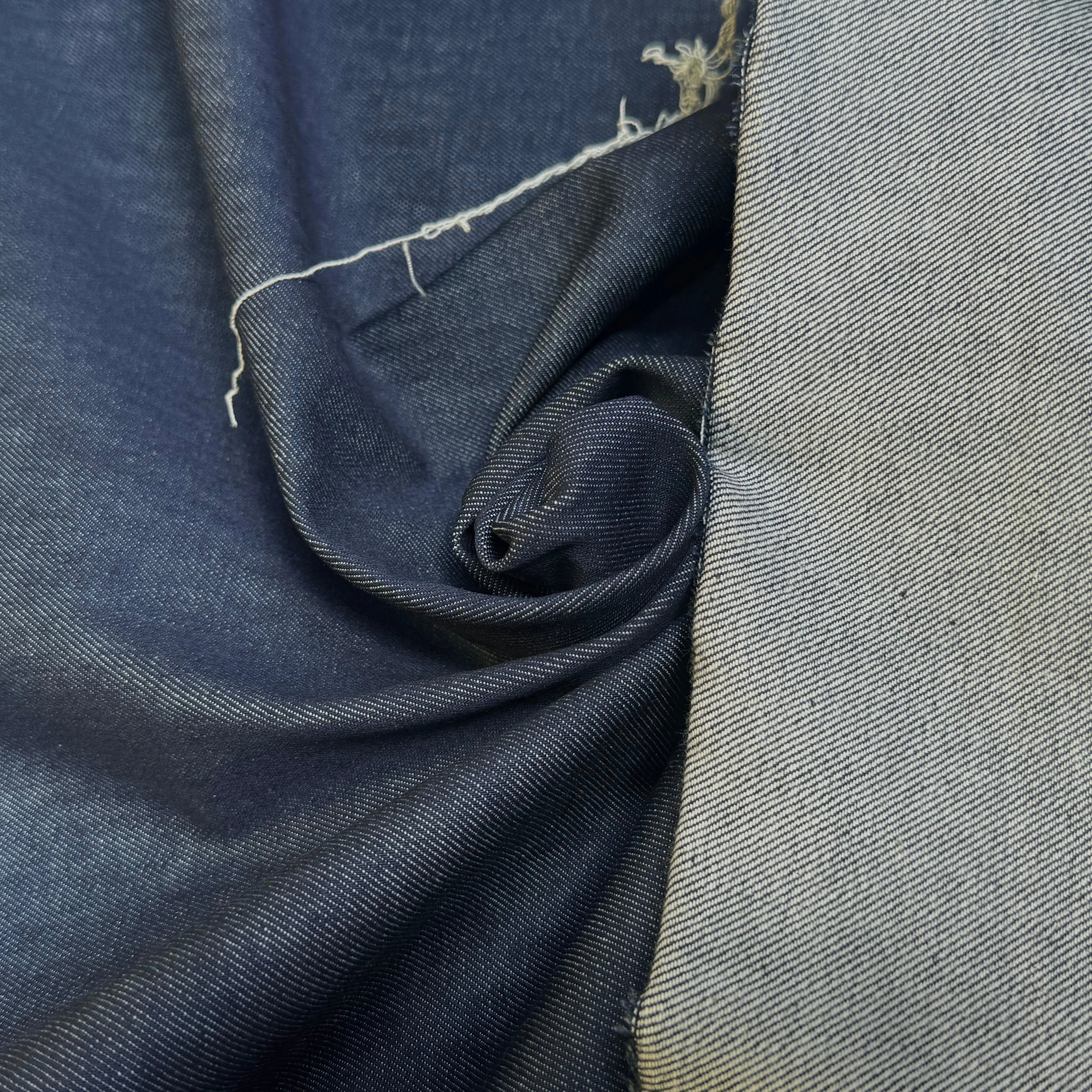 DENIM 97% COTON STRETCH MARINE/SIOUX 730 - My Little Coupon