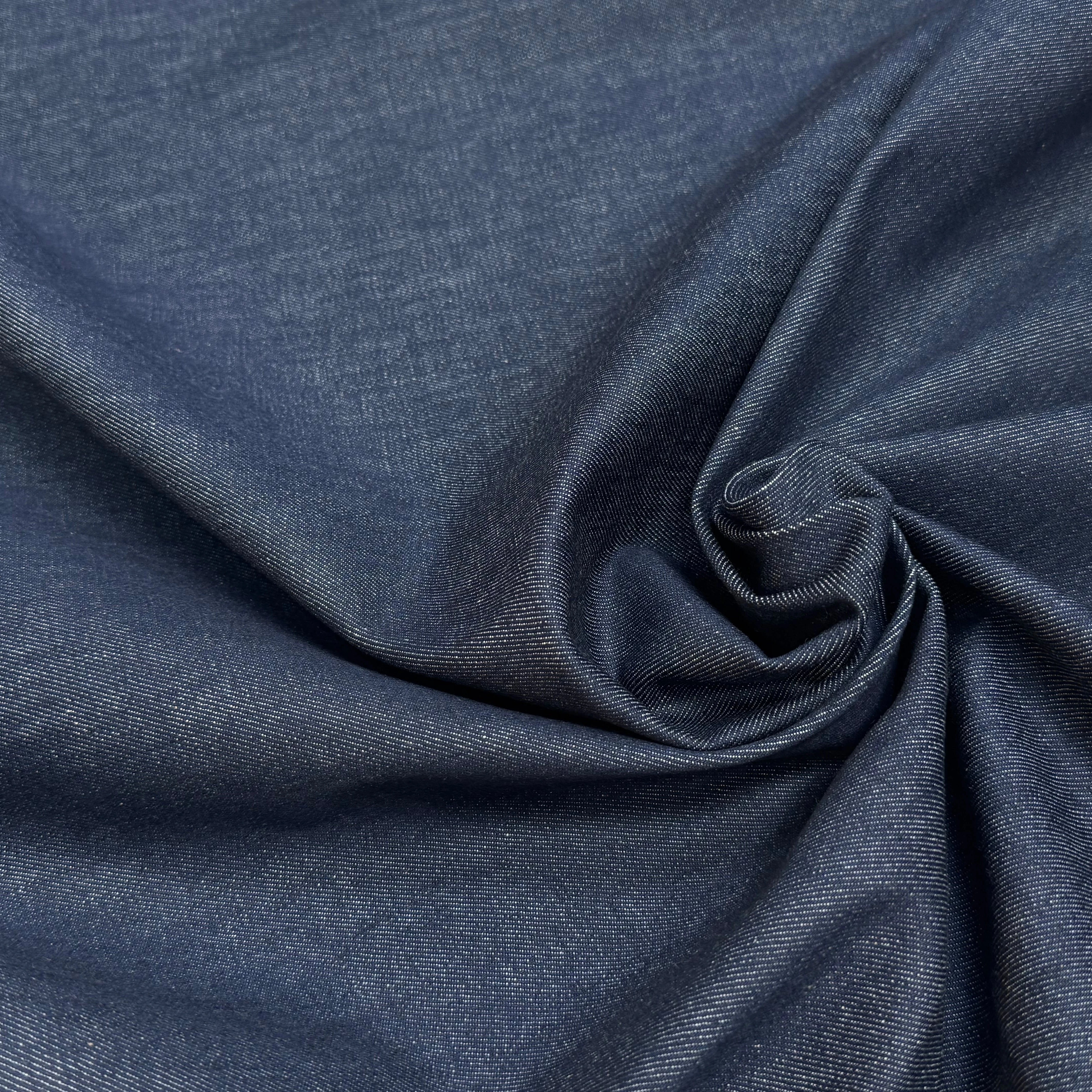 DENIM 97% COTON STRETCH MARINE/SIOUX - My Little Coupon
