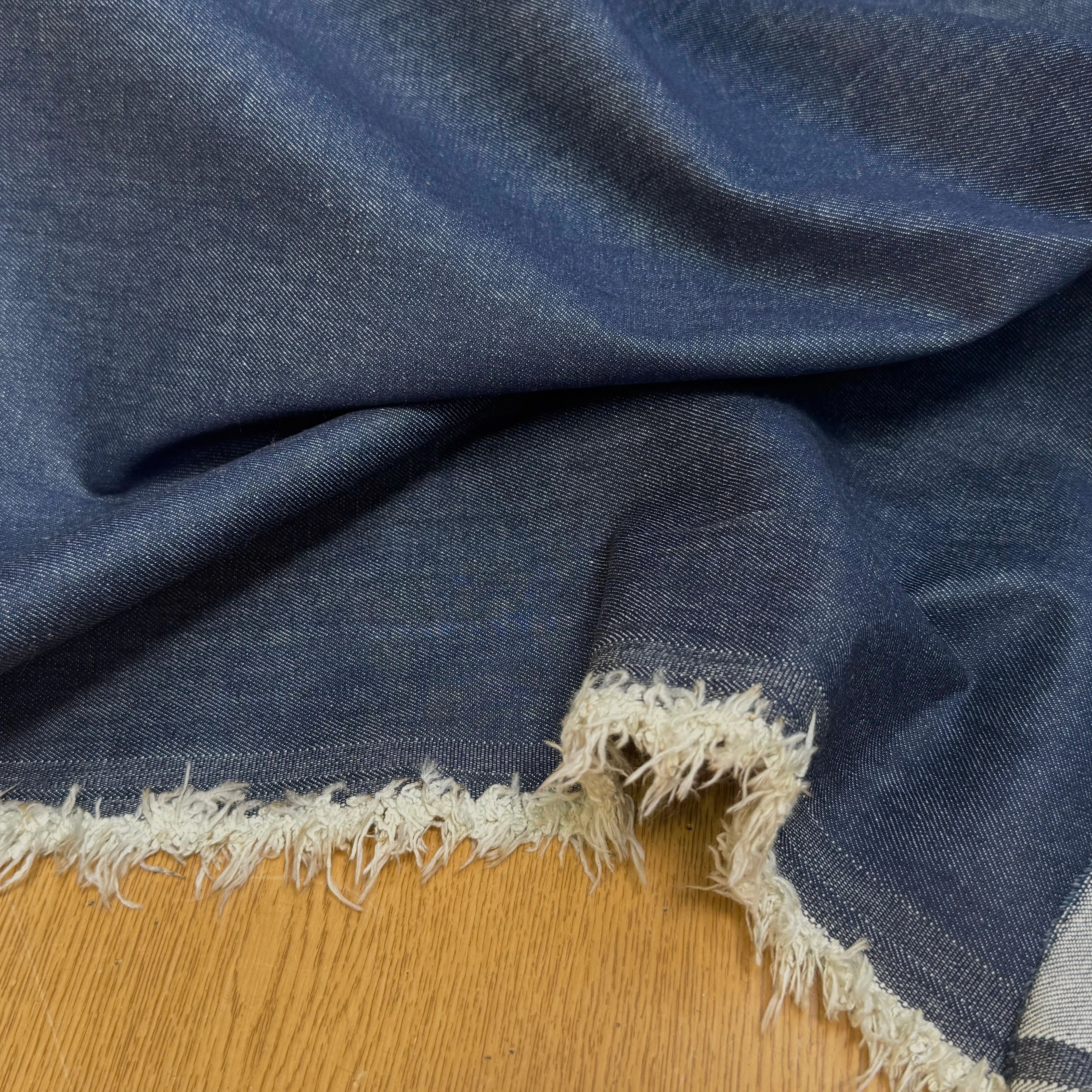 DENIM 97% COTON STRETCH MARINE/SIOUX - My Little Coupon
