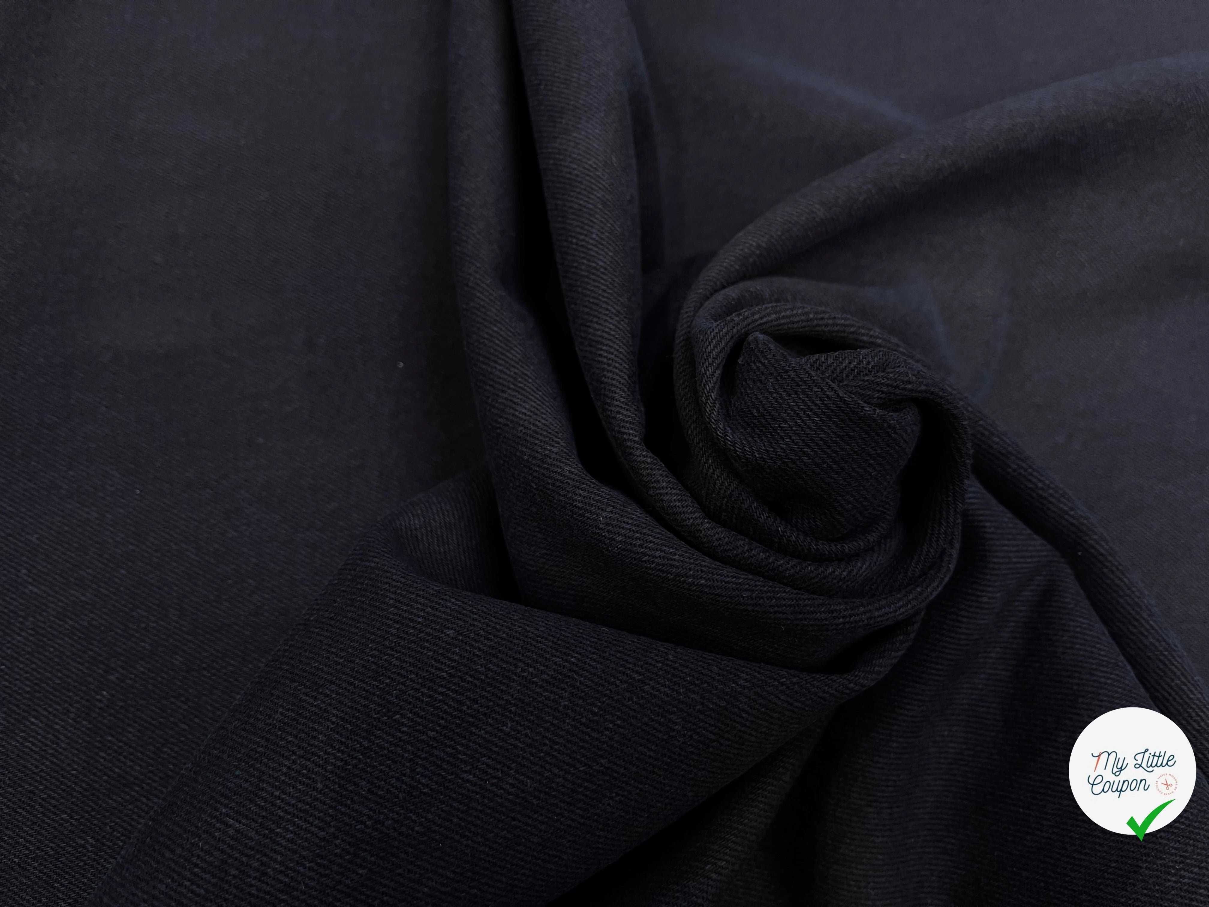 DENIM BLEU OCÉAN 100% COTON - My Little Coupon