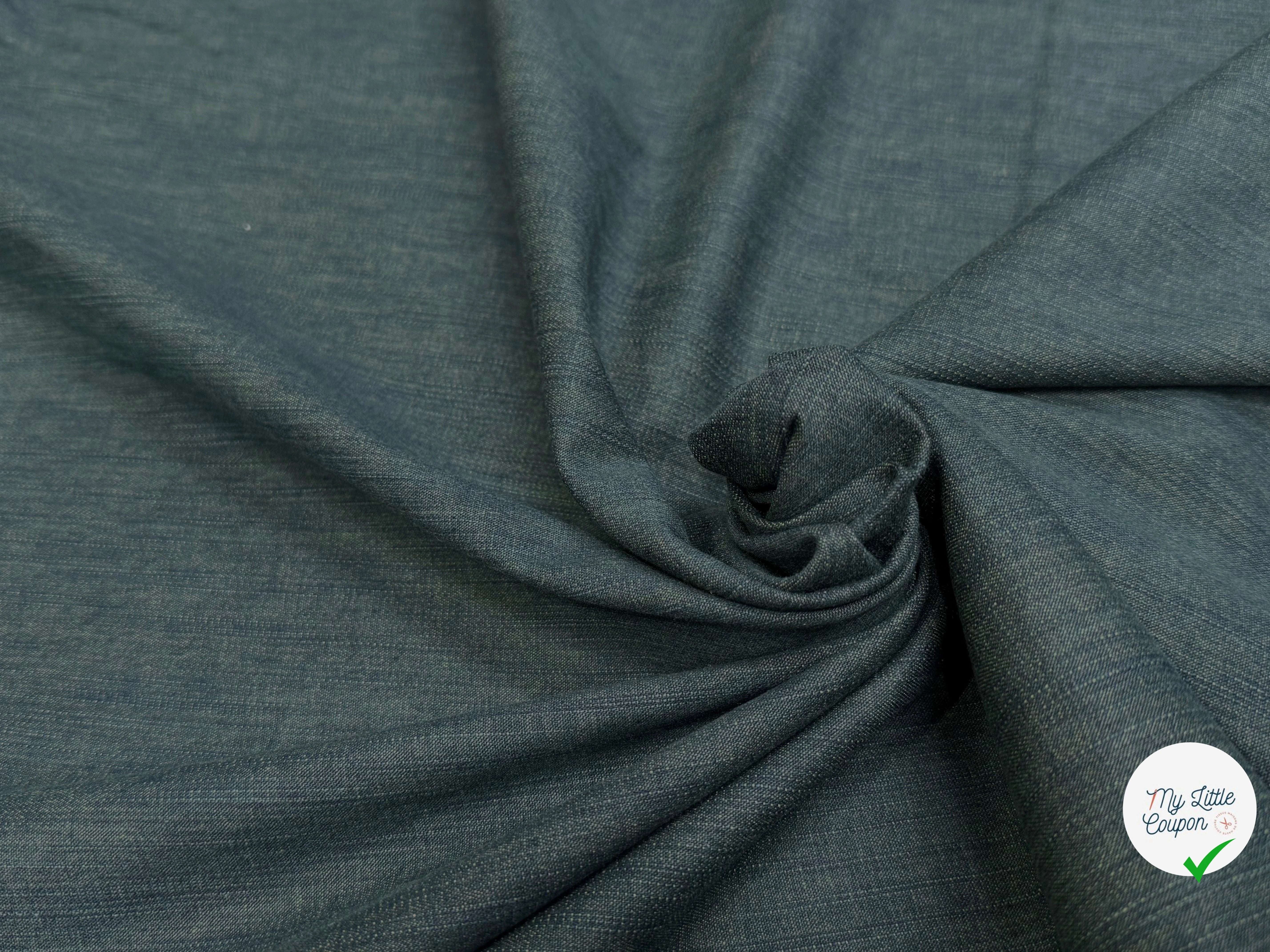 DENIM BLEU VERT COUTURE SUPERBE TENUE - My Little Coupon