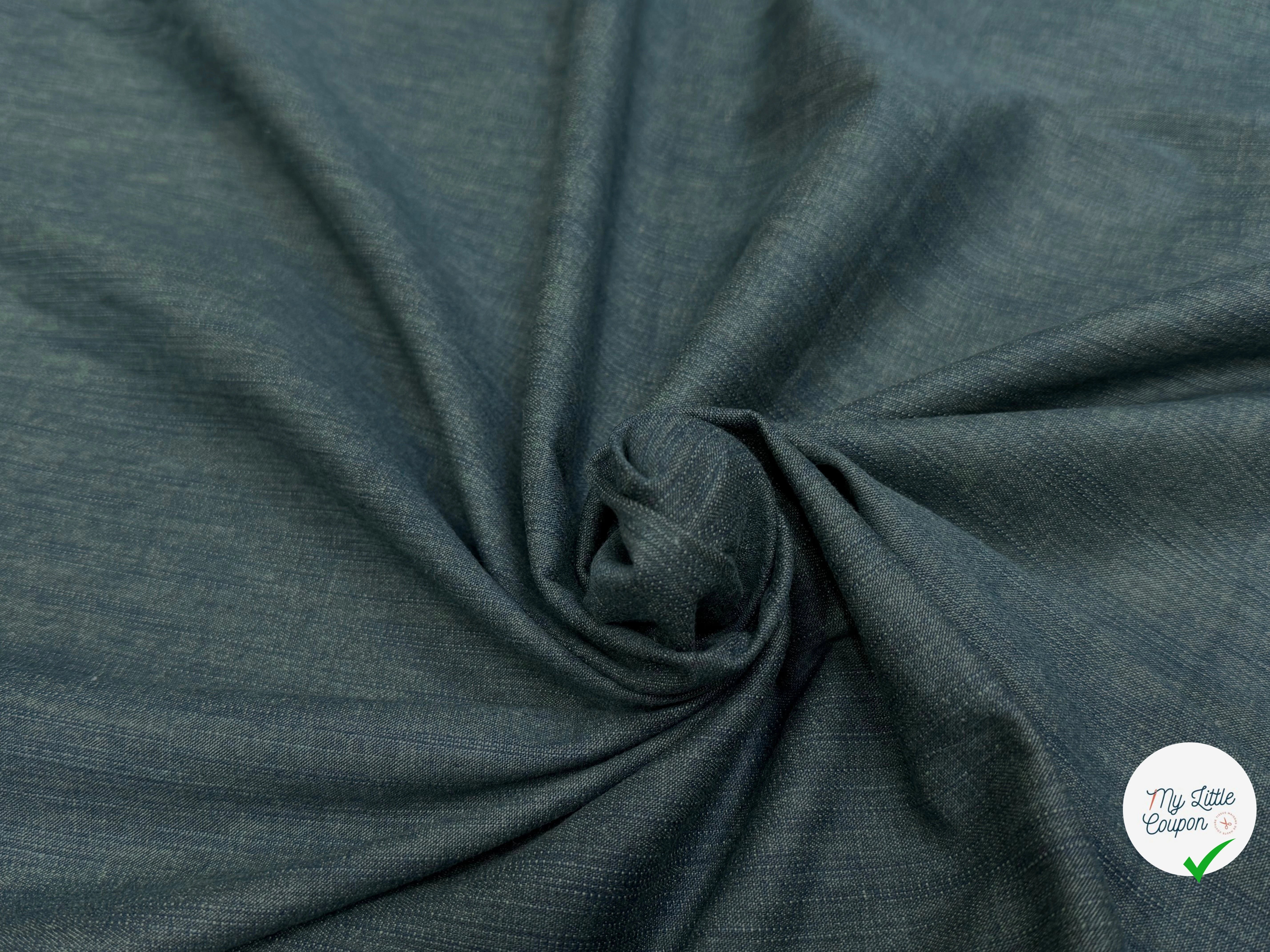 DENIM BLEU VERT COUTURE SUPERBE TENUE - My Little Coupon