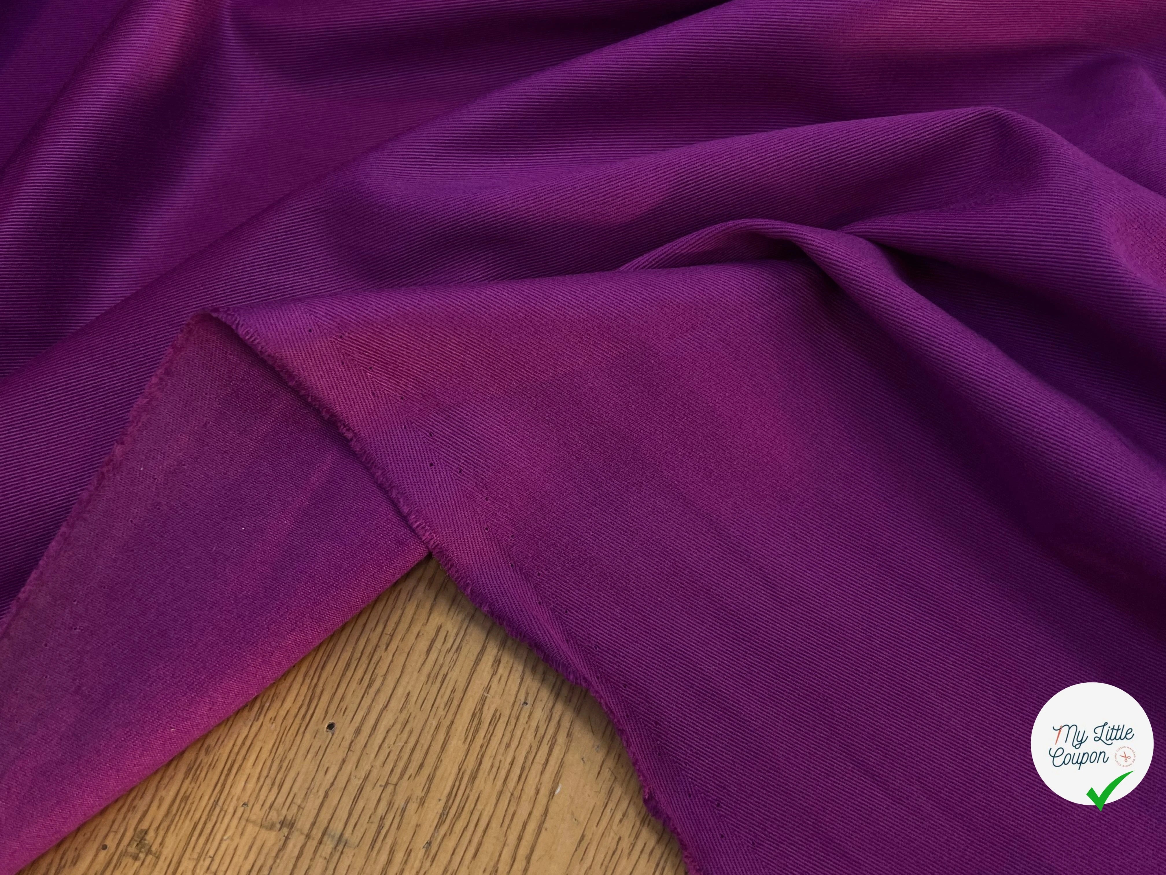 DENIM COTON GRATTÉ AMETHYSTE TOUT DOUX 100% COTON - My Little Coupon