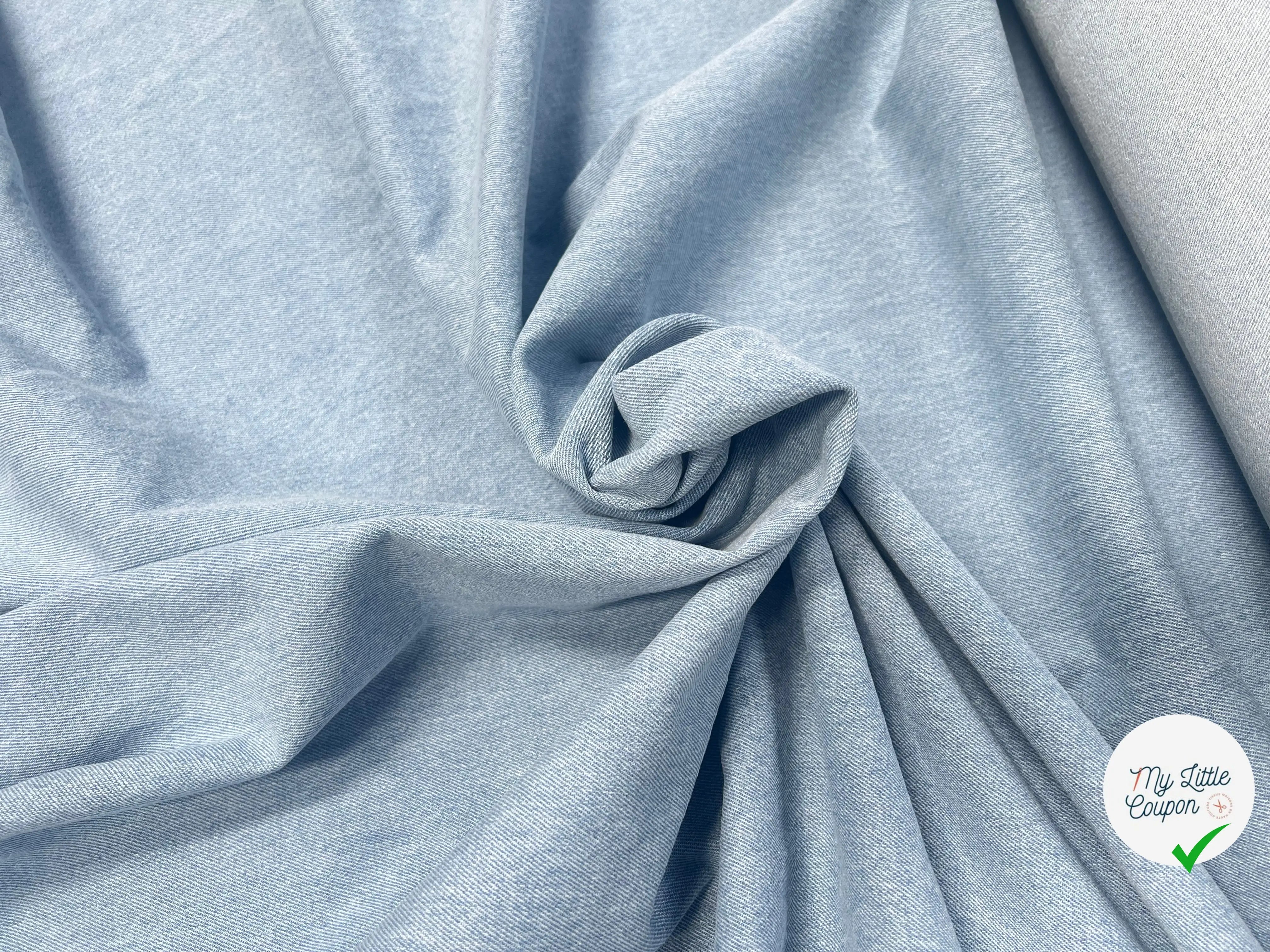 DENIM GRIS BLEU CLAIR - My Little Coupon