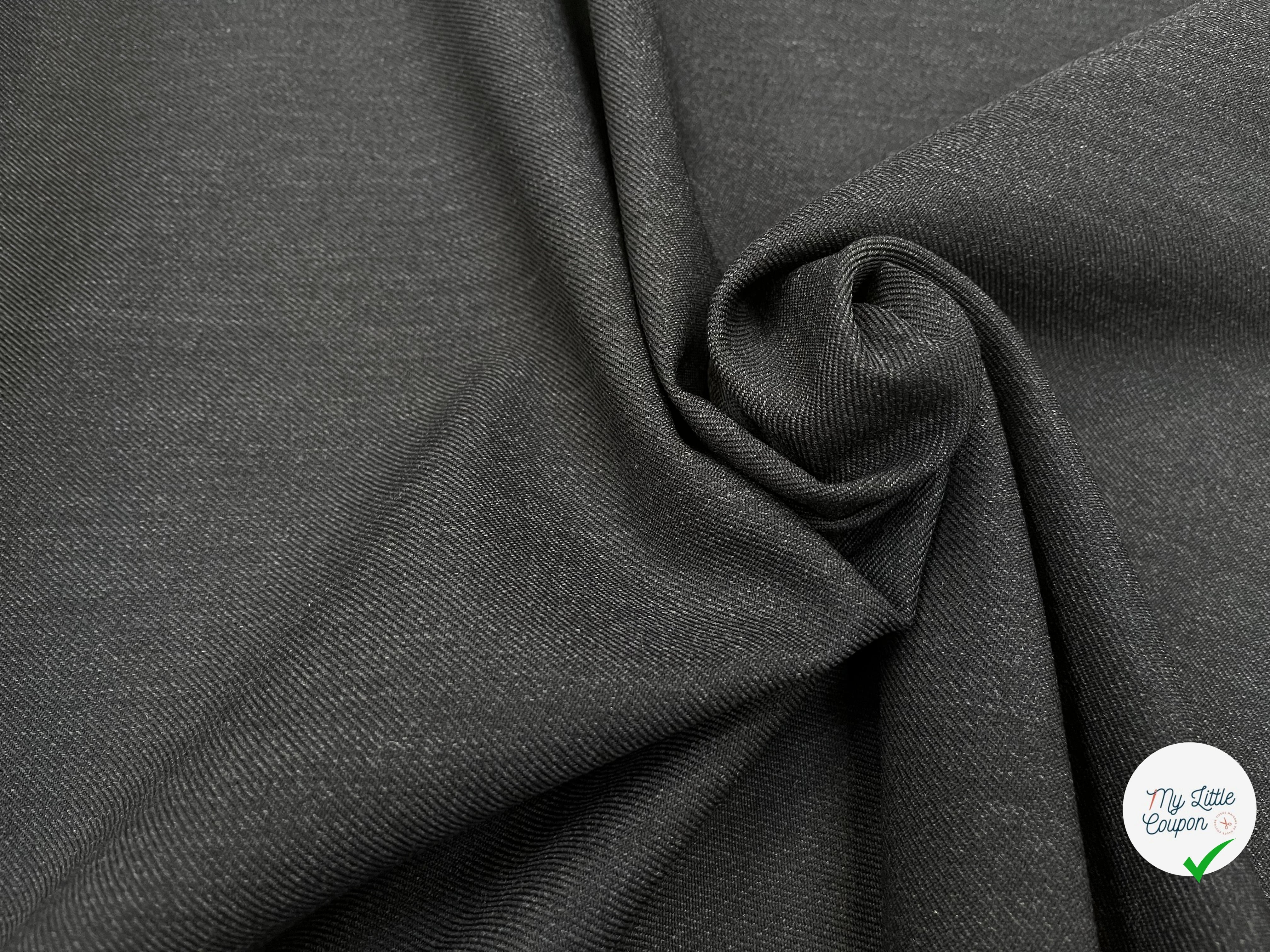 DENIM LAINE DRILL GRIS CHINÉ - My Little Coupon