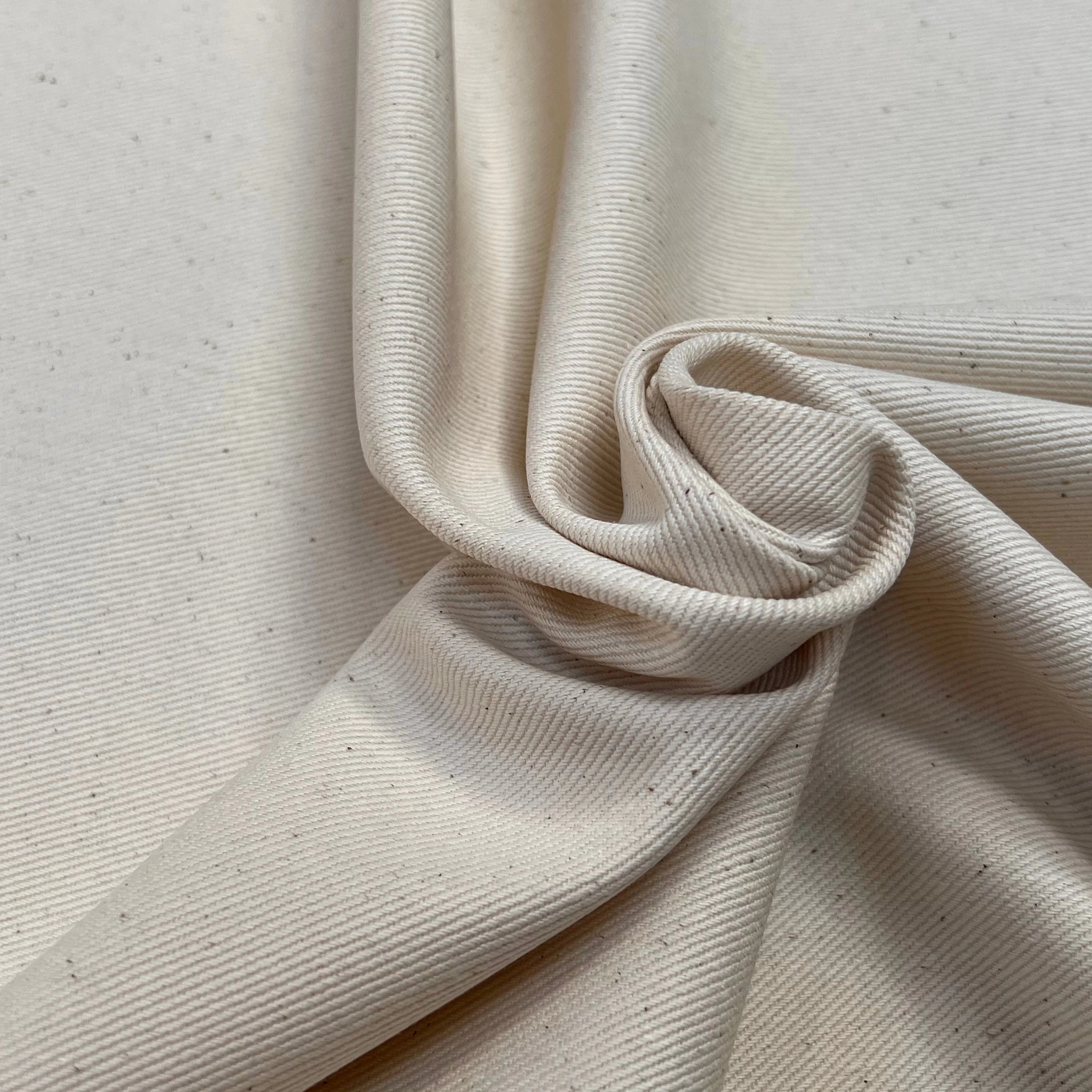 DENIM PRESTIGE SANMERO BEIGE CLAIR 100% COTON - My Little Coupon