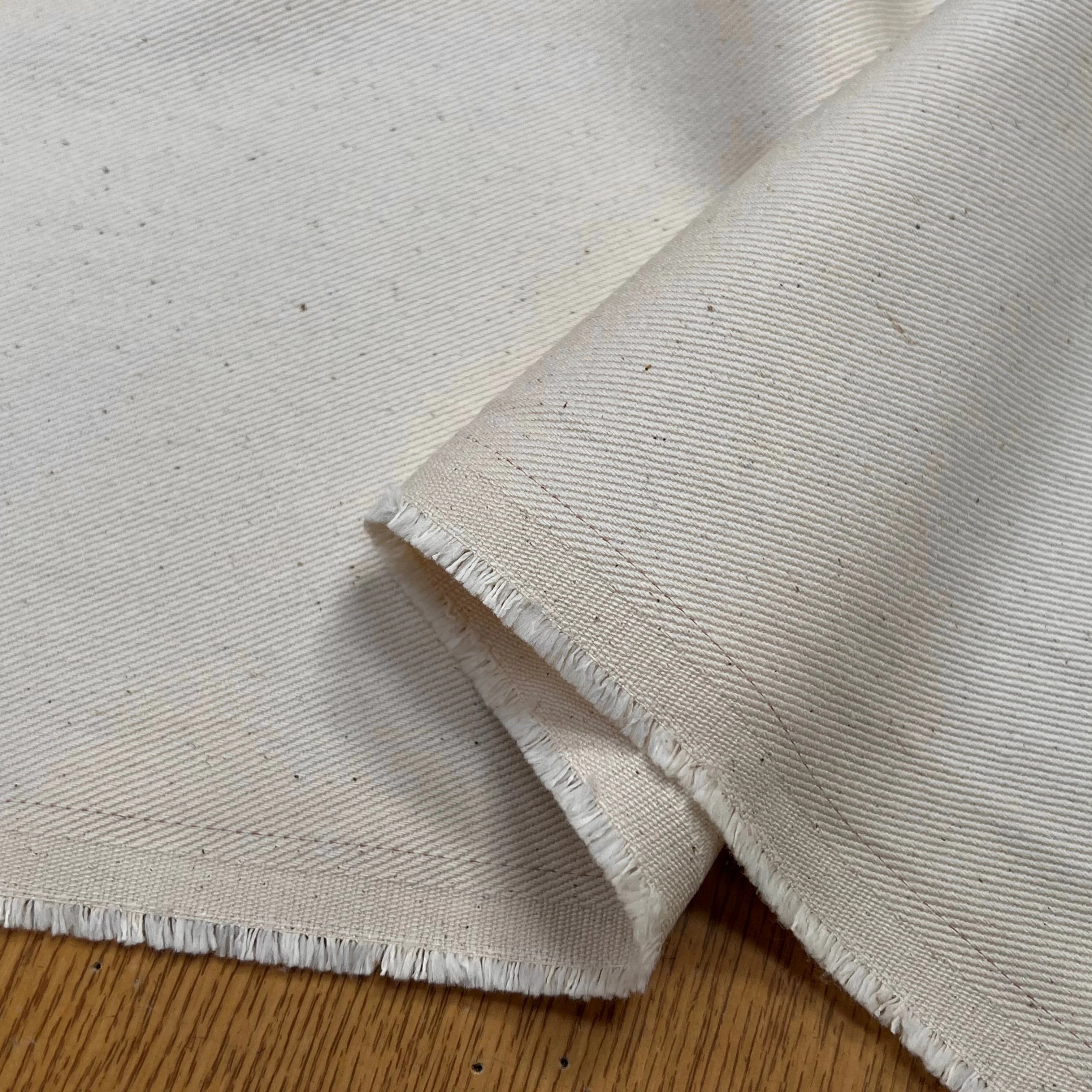 DENIM PRESTIGE SANMERO BEIGE CLAIR 100% COTON - My Little Coupon