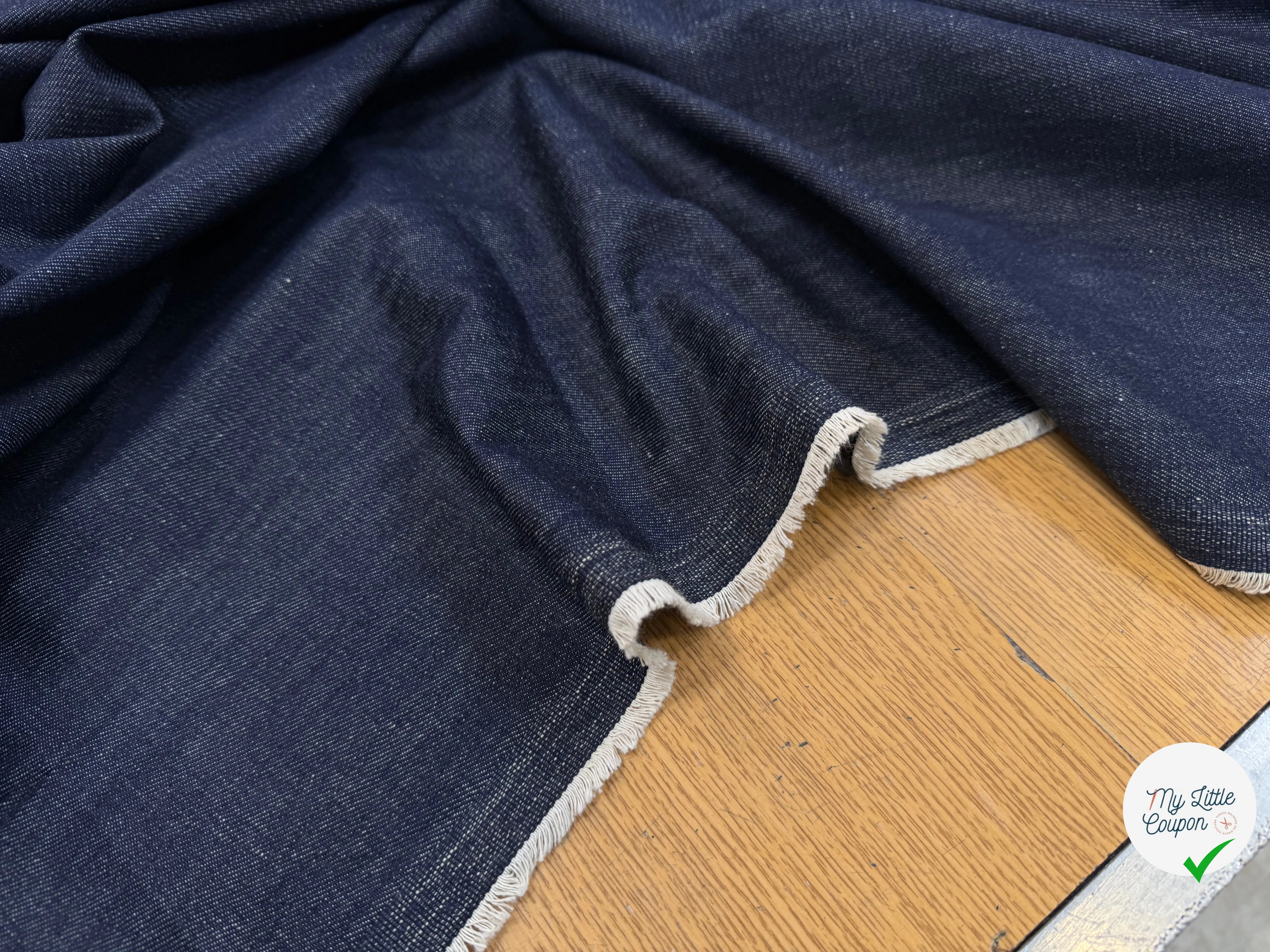 DENIM PRESTIGE SANMERO BLEU BRUT 100% COTON - My Little Coupon