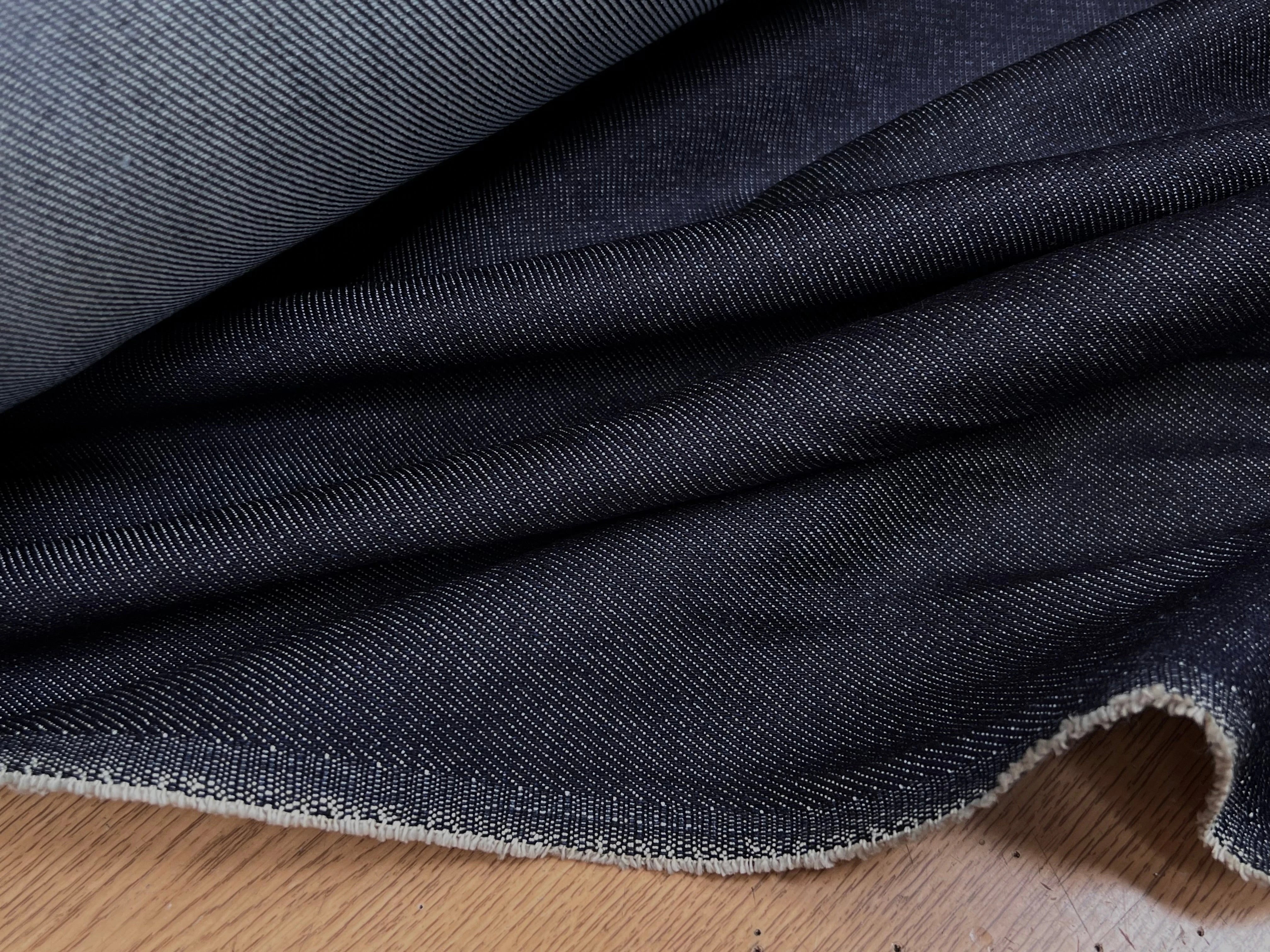 DENIM PRESTIGE SANMERO BLEU NUIT 100% COTON - My Little Coupon