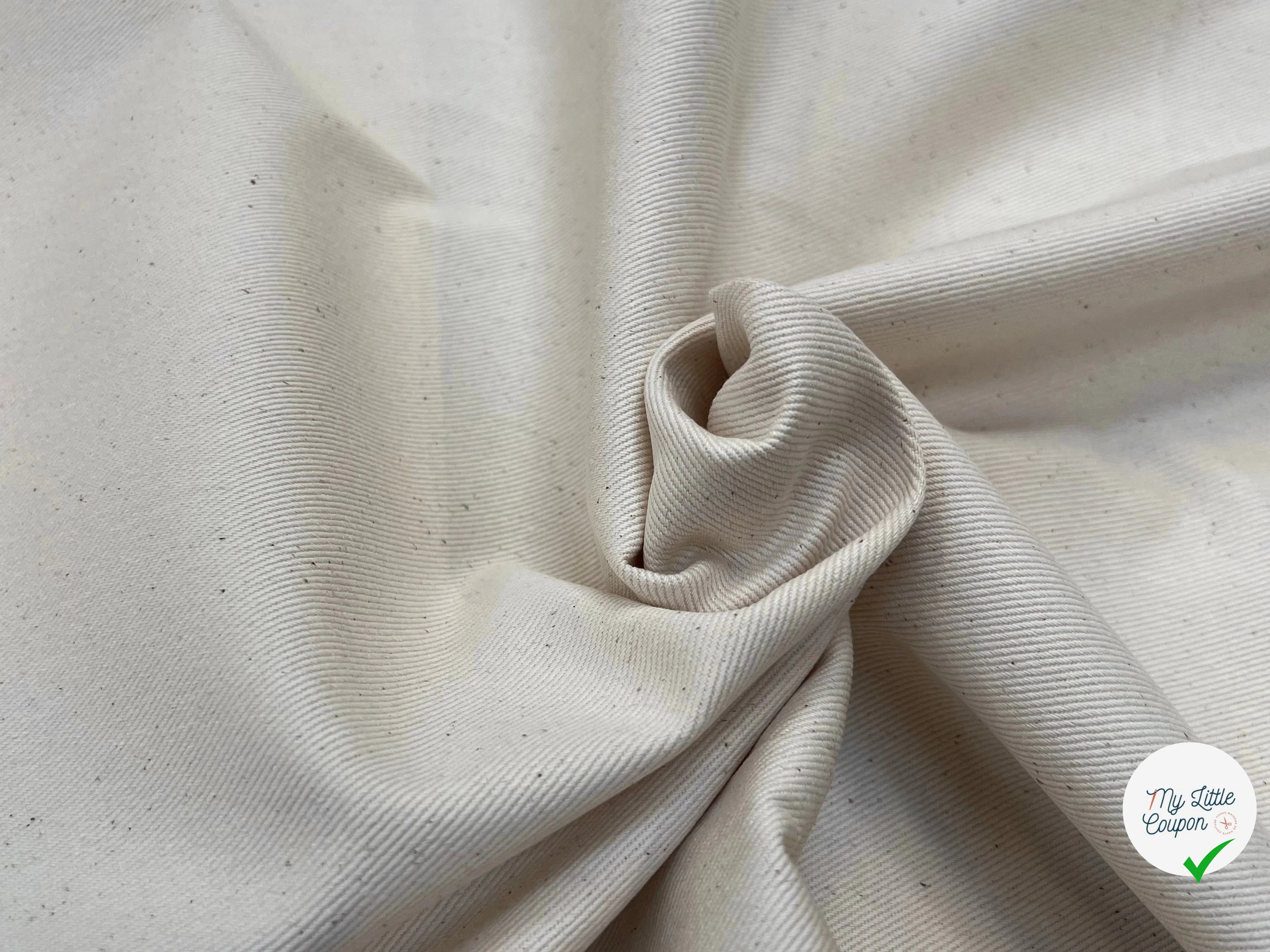 DENIM PRESTIGE SANMERO ÉCRU 100% COTON - My Little Coupon