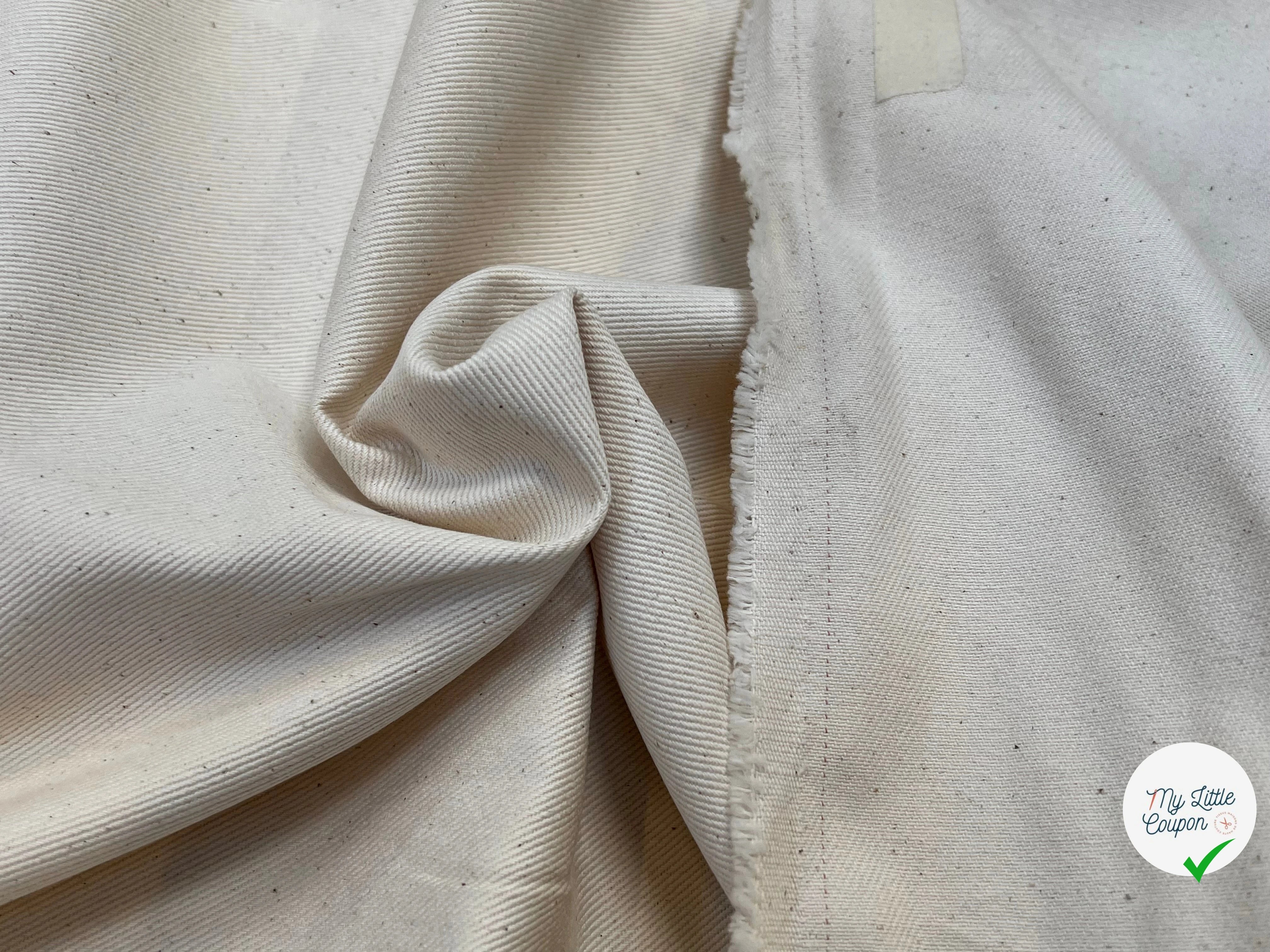 DENIM PRESTIGE SANMERO ÉCRU 100% COTON - My Little Coupon