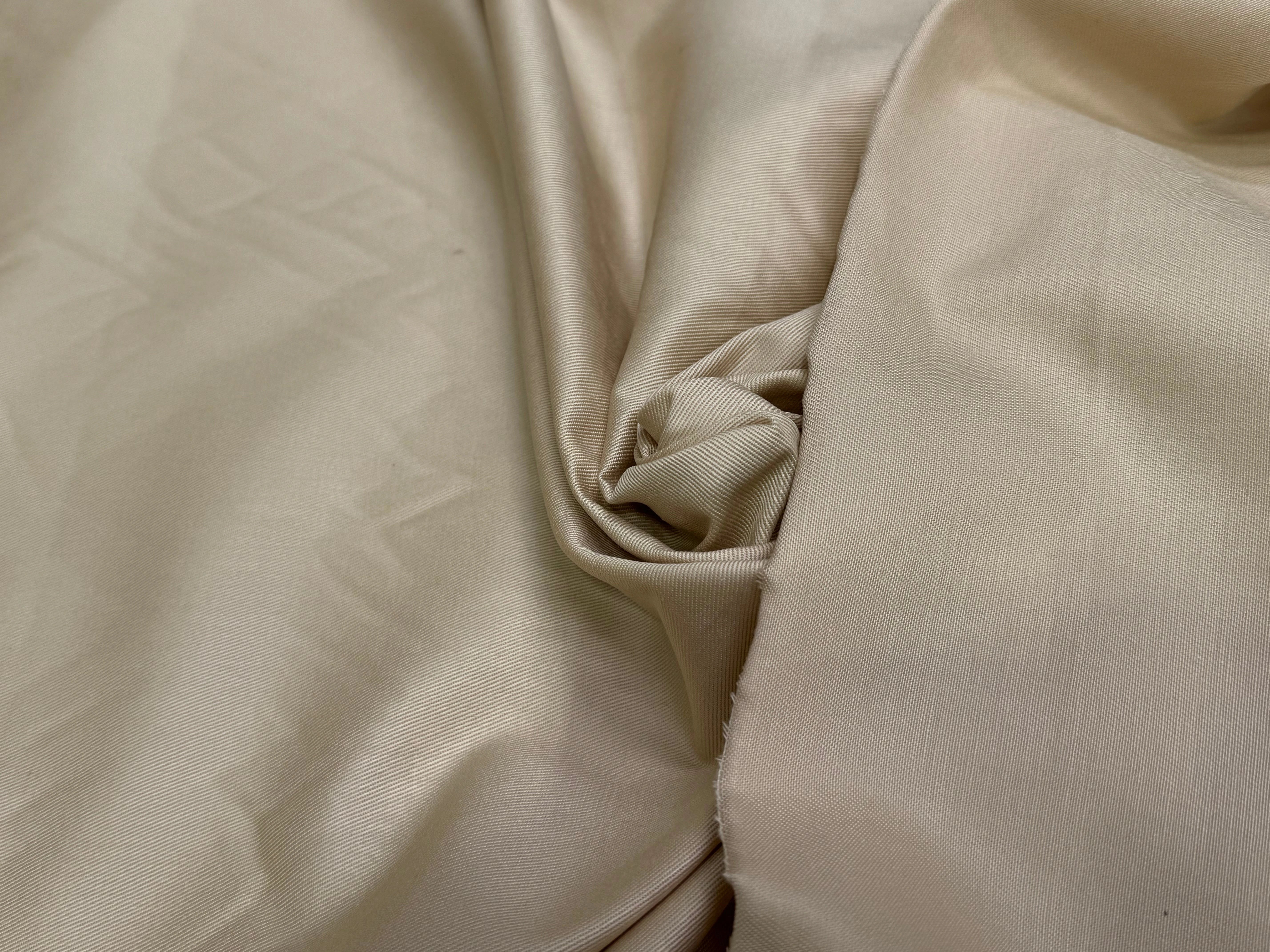 DENIM SERGÉ CHIC BEIGE PAILLE - My Little Coupon