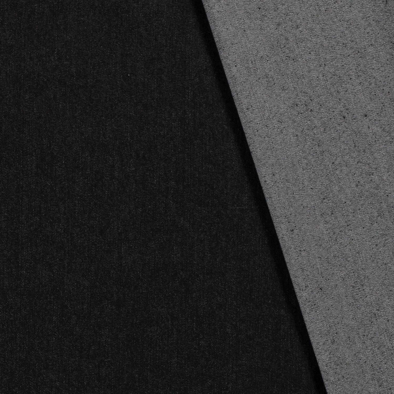 DENIM STRETCH PRÉ-LAVÉ NOIR 70% COTON - My Little Coupon