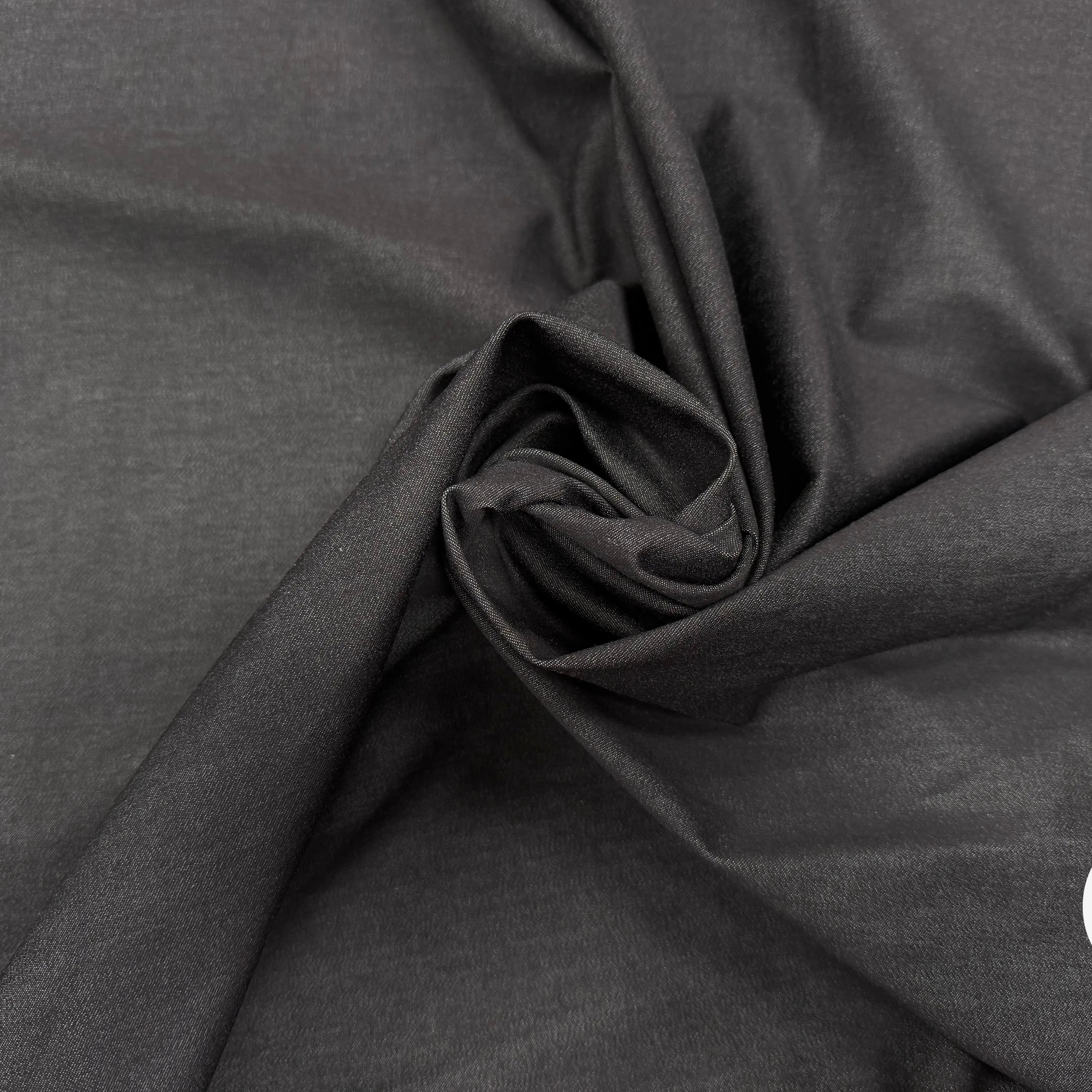 DENIM UNI NOIR ULTRA STRETCH - My Little Coupon