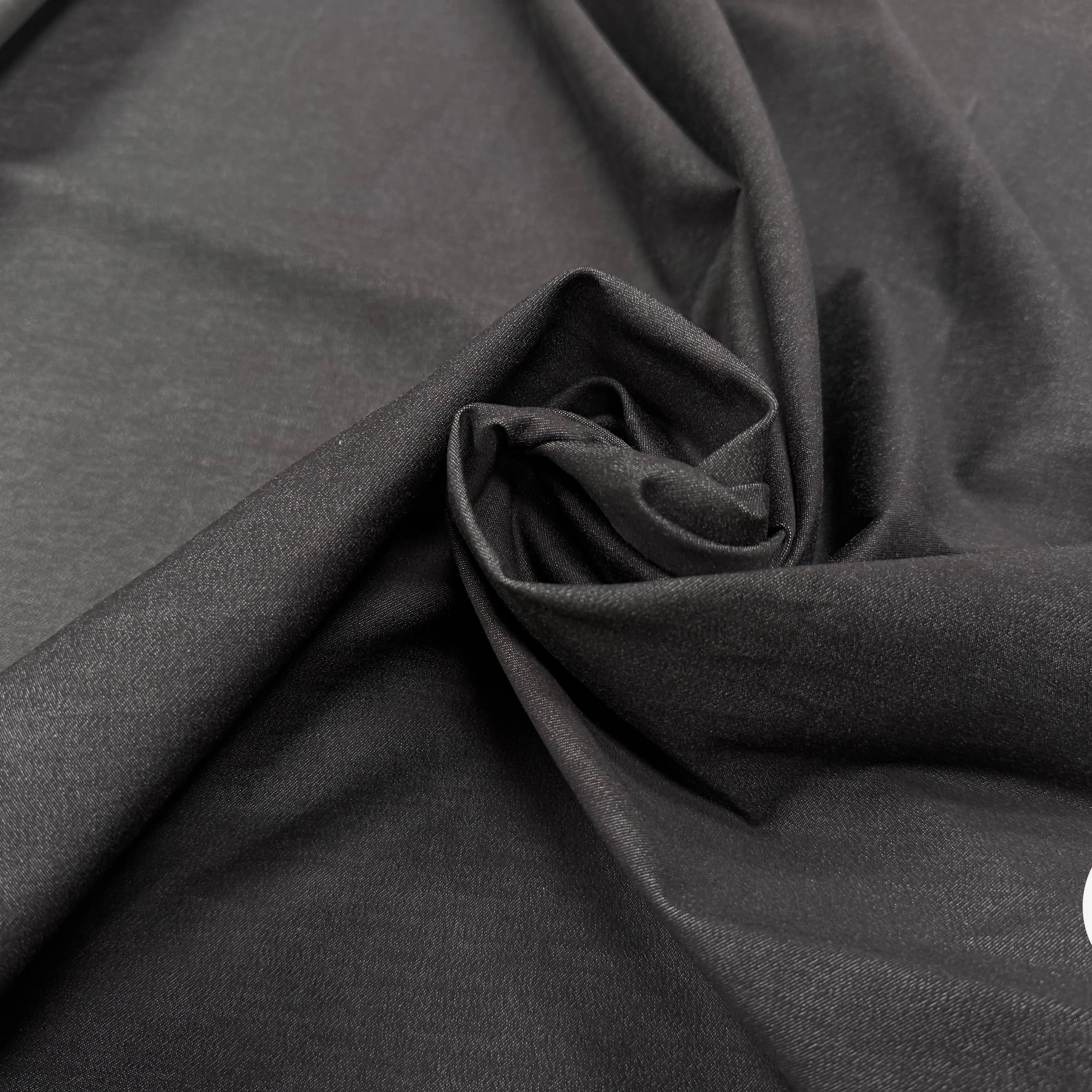 DENIM UNI NOIR ULTRA STRETCH - My Little Coupon