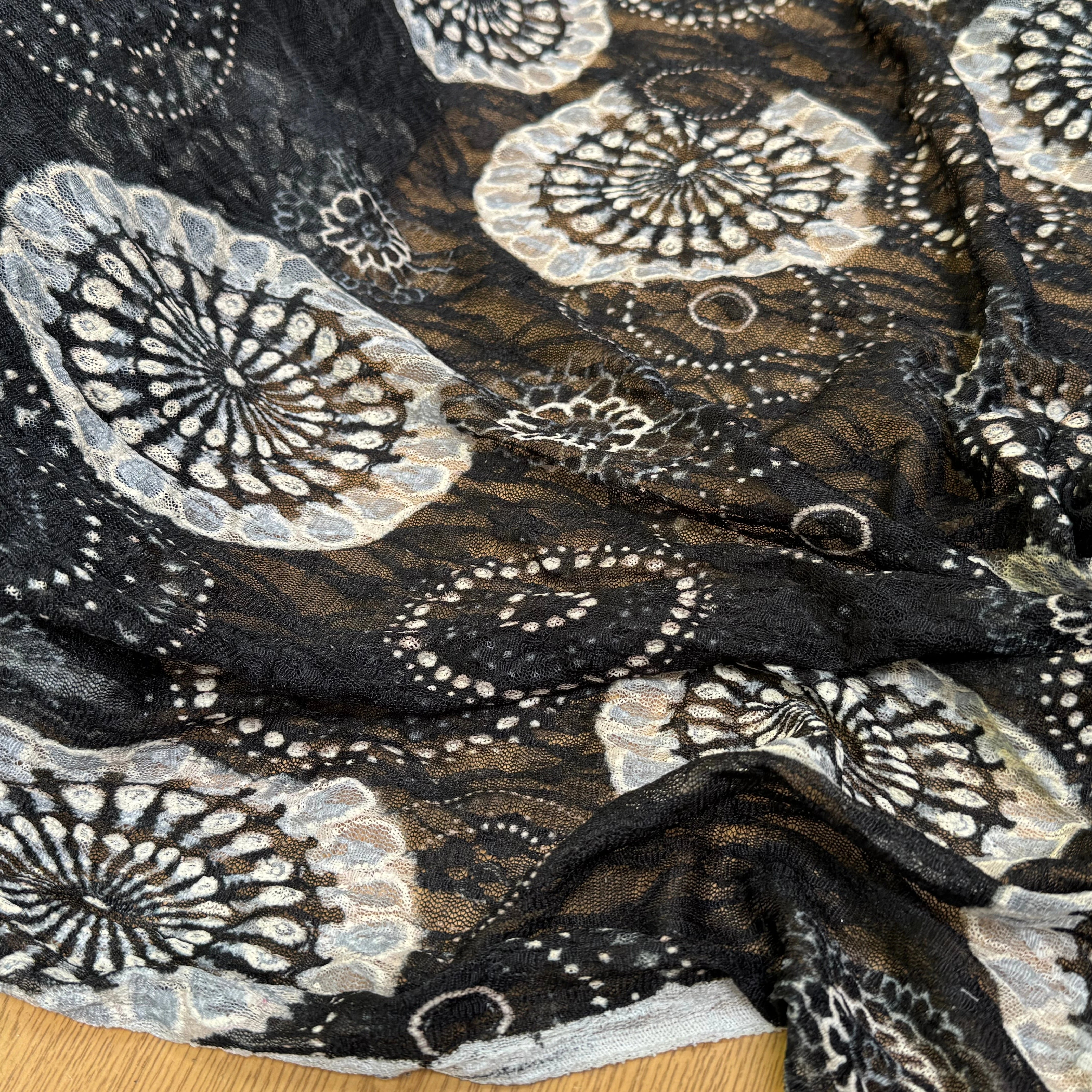DENTELLE COQUILLAGE ÉCRU NOIR - My Little Coupon
