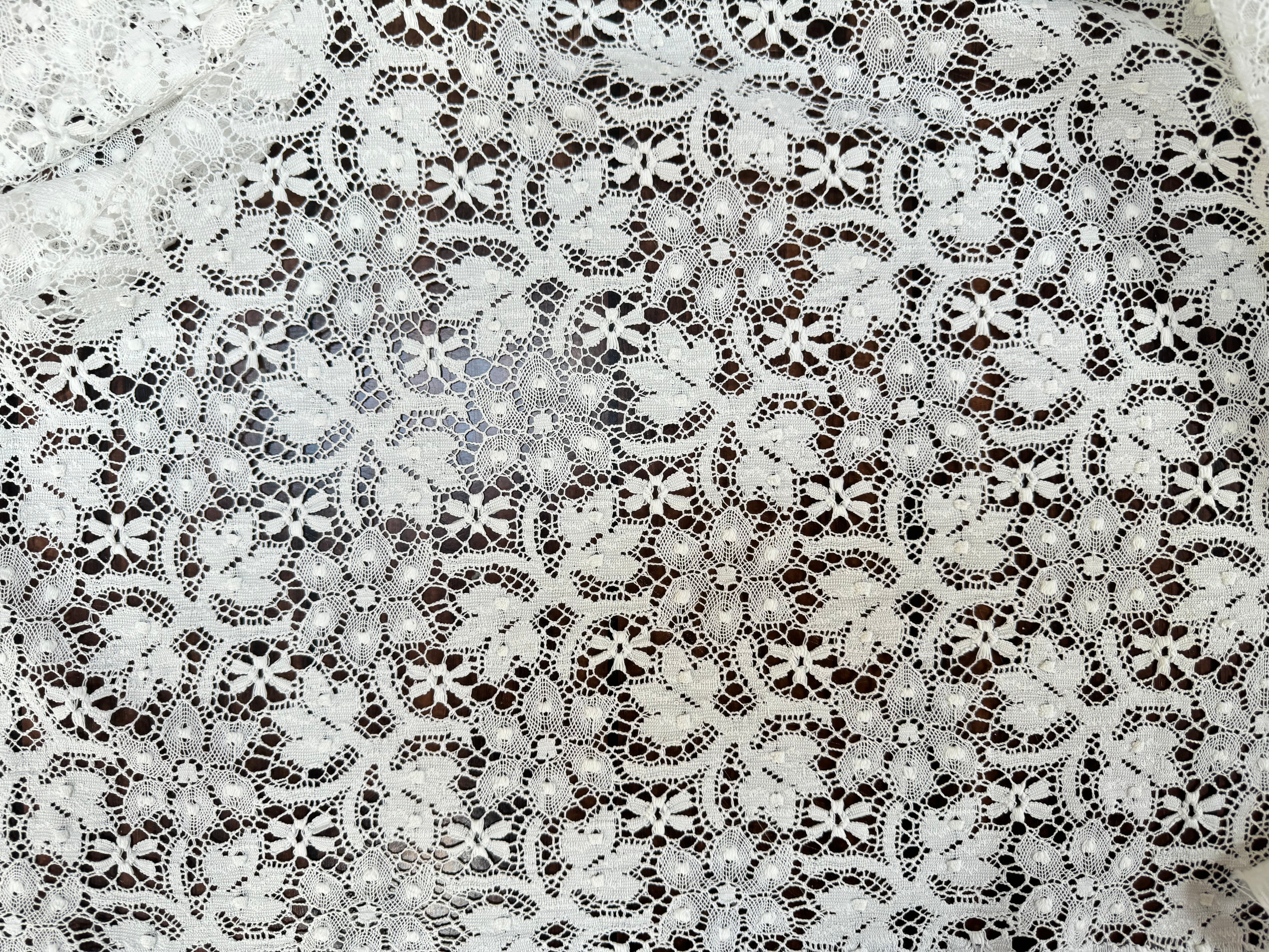 DENTELLE DE CALAIS-CAUDRY BLANCHE - My Little Coupon