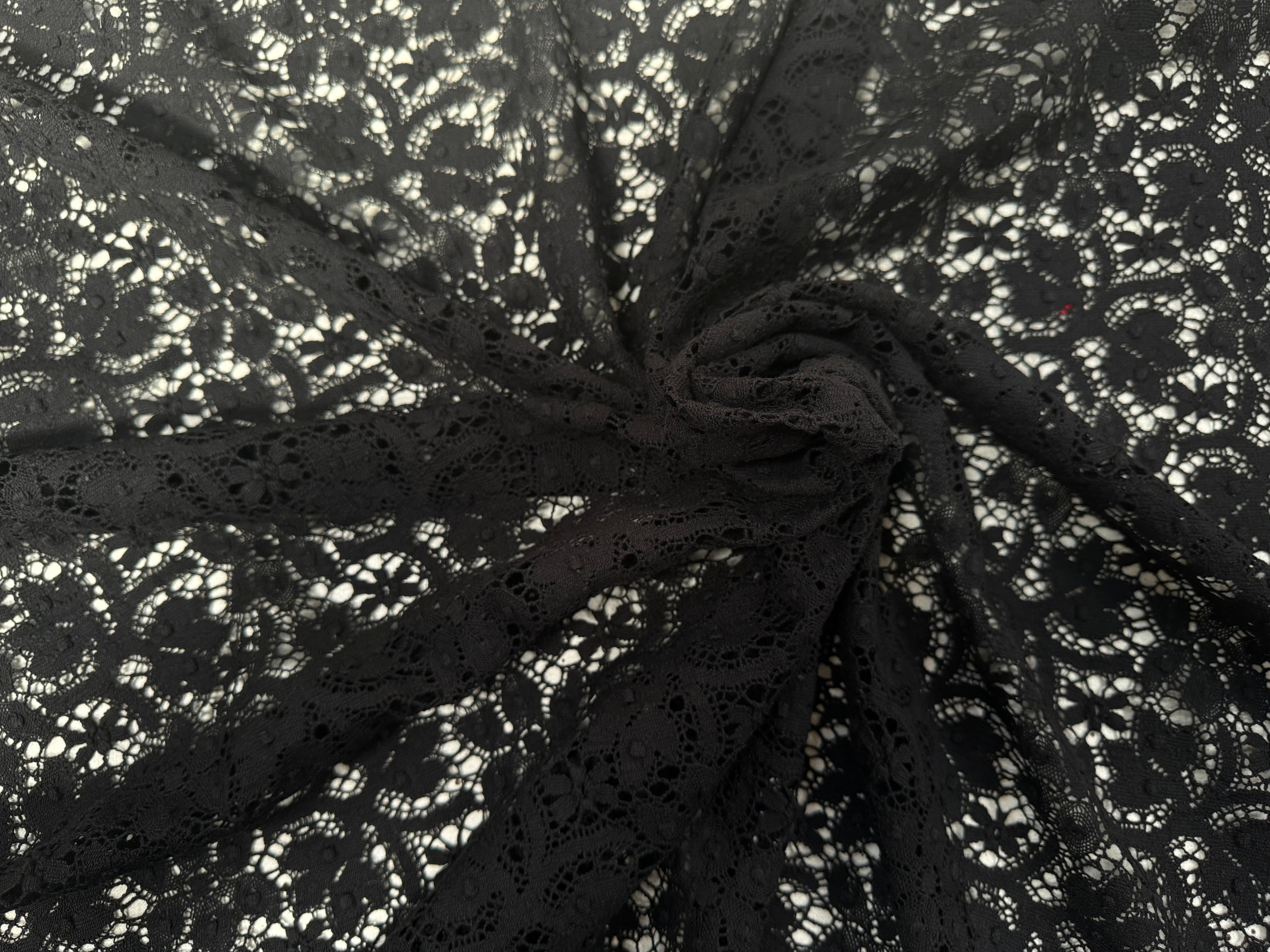 DENTELLE DE CALAIS-CAUDRY NOIRE - My Little Coupon