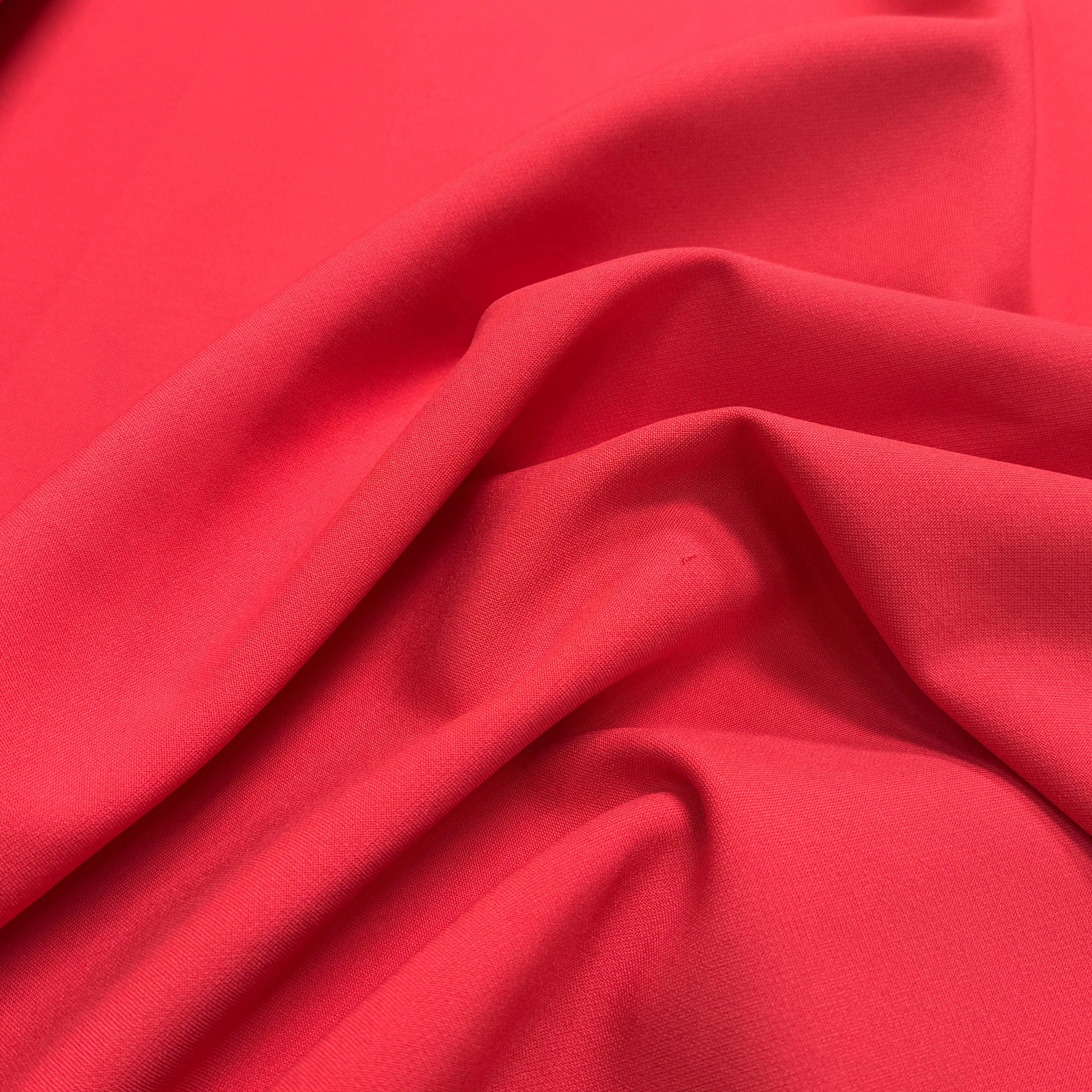 DOUBLE CREPE LOURD STRETCH ORANNGE PASTÈQUE - My Little Coupon