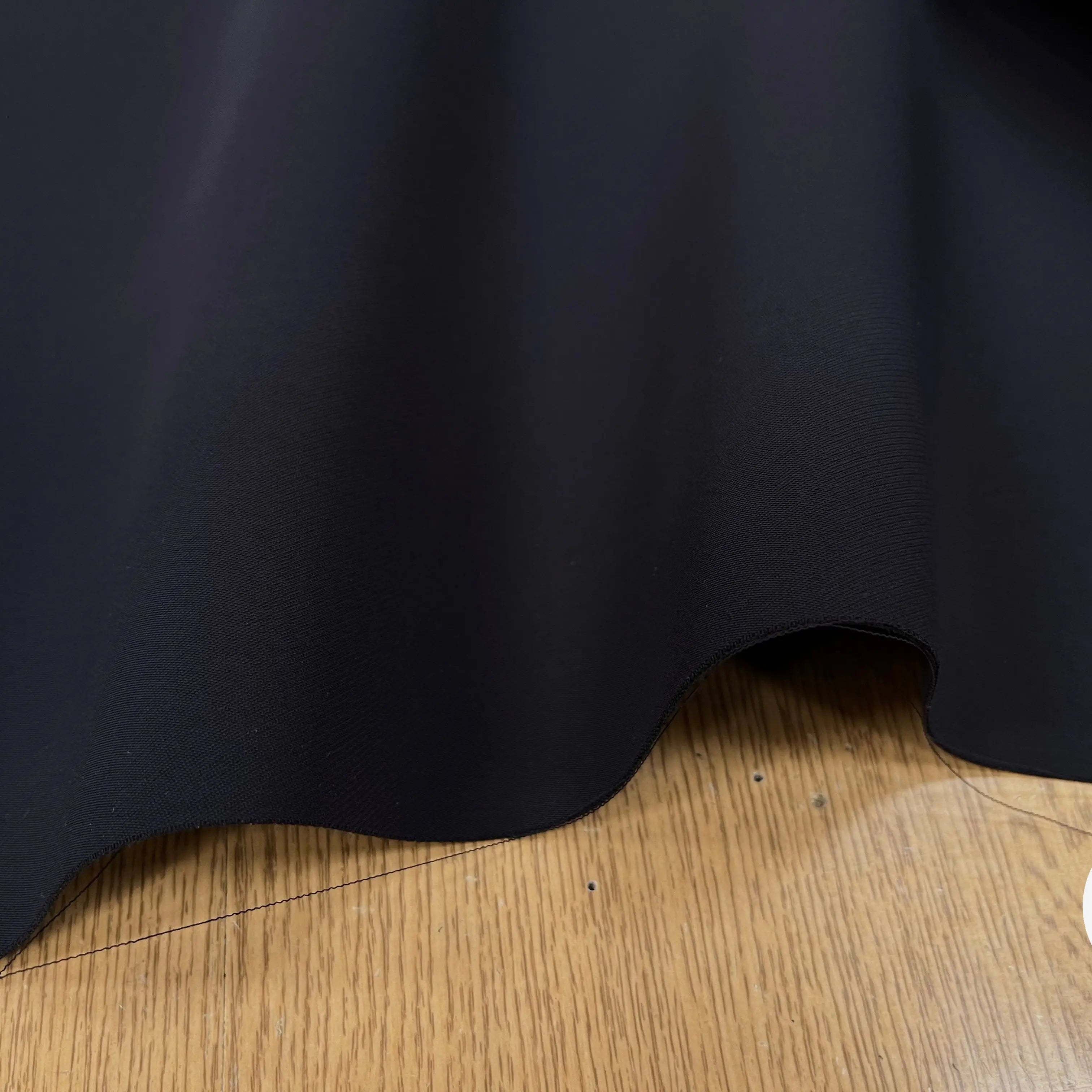 DOUBLE ETOFFE CREPE SUBLIME TENUE DARK NAVY - My Little Coupon