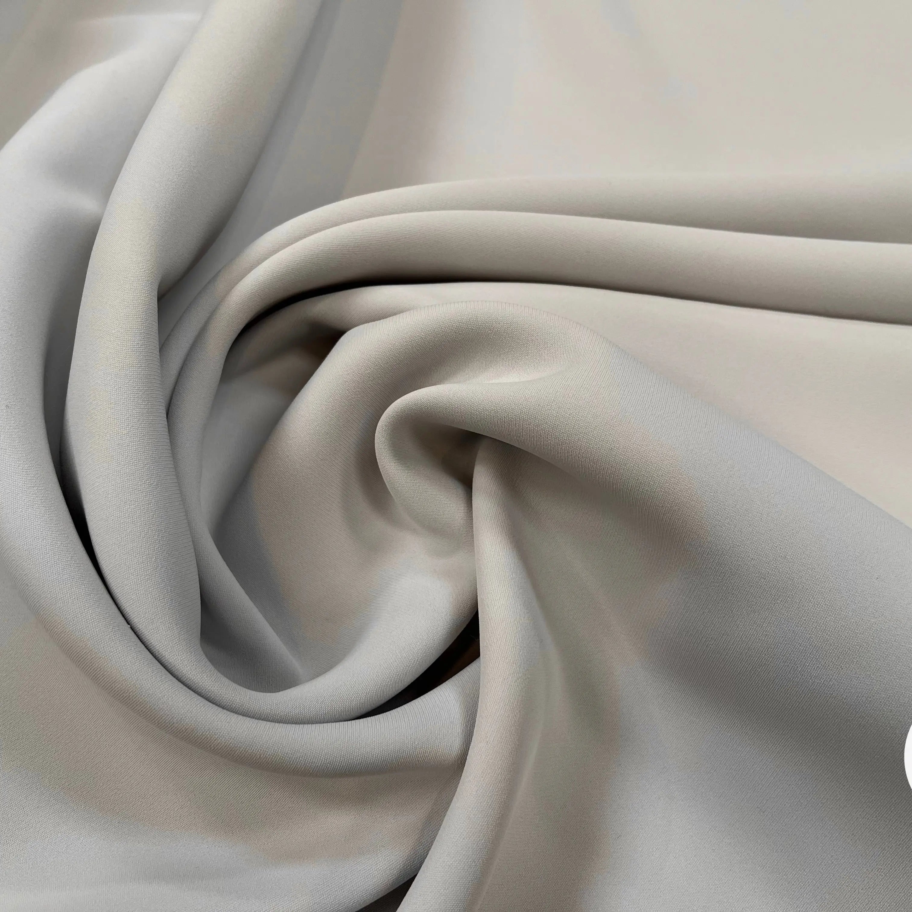 DOUBLE ETOFFE CREPE SUBLIME TENUE DIRTY WHITE - My Little Coupon