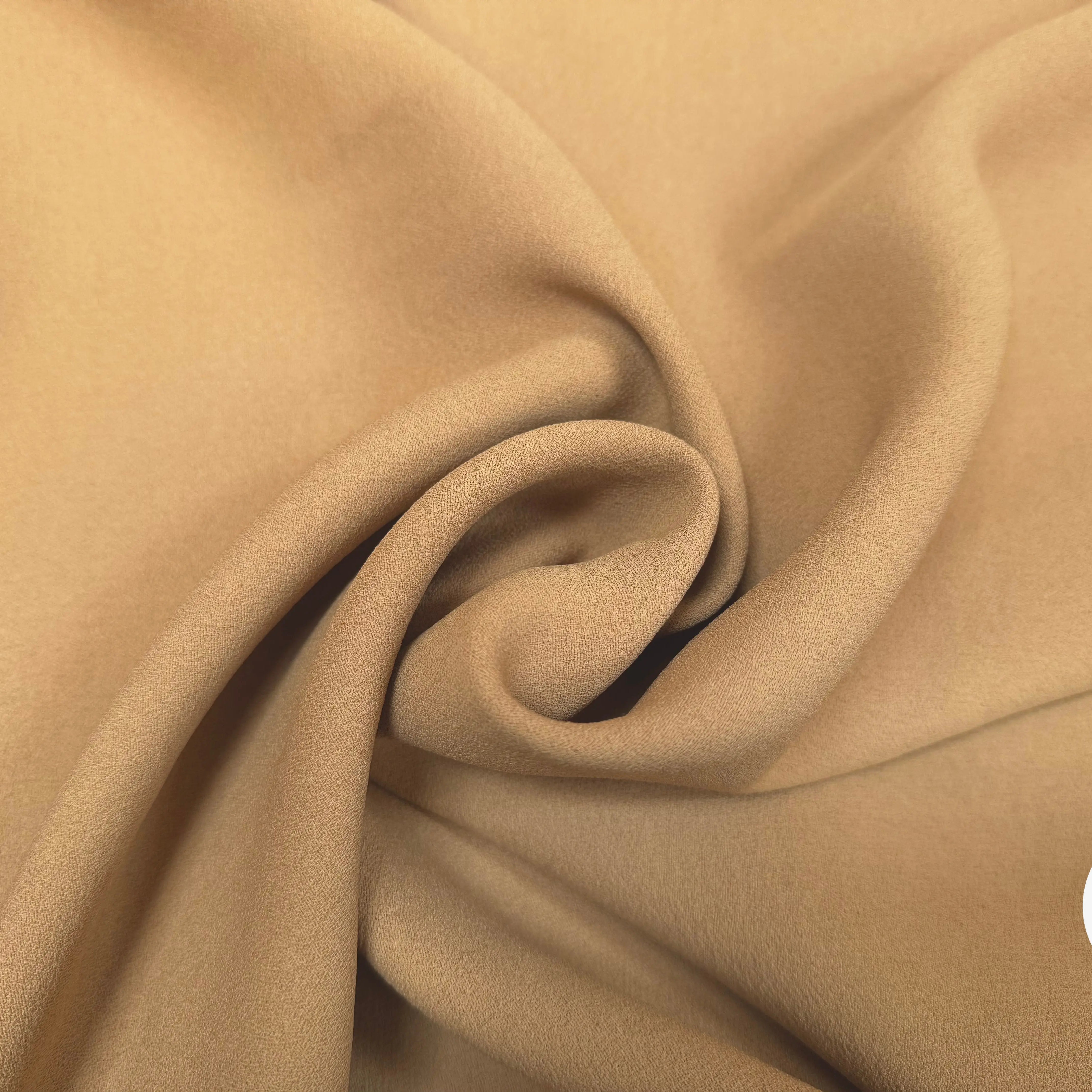 DOUBLE FACE CREPE 100% VISCOSE, Pearl Beige - My Little Coupon