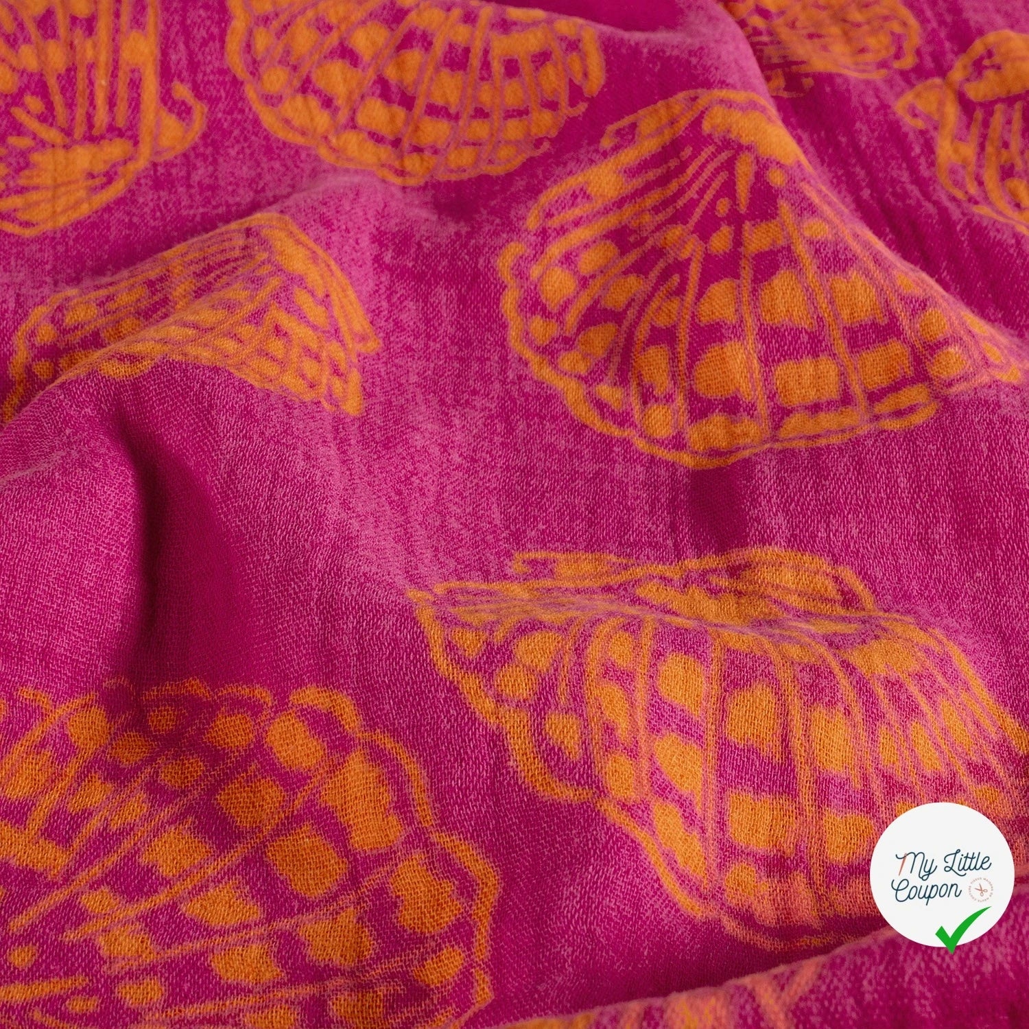 DOUBLE GAZE COQUILLES ROSE - My Little Coupon