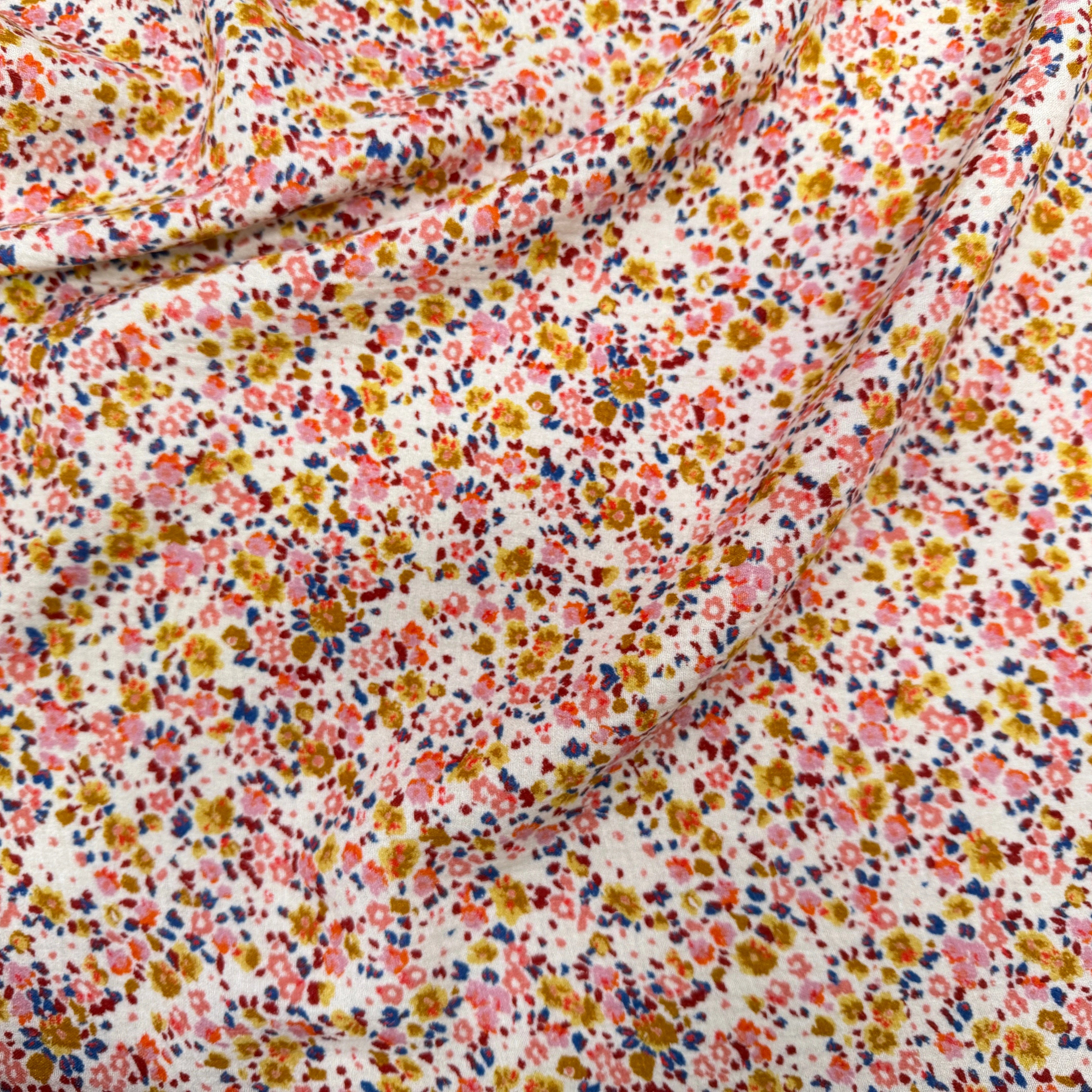 DOUBLE GAZE COTON COULEURS JOYEUSES - My Little Coupon