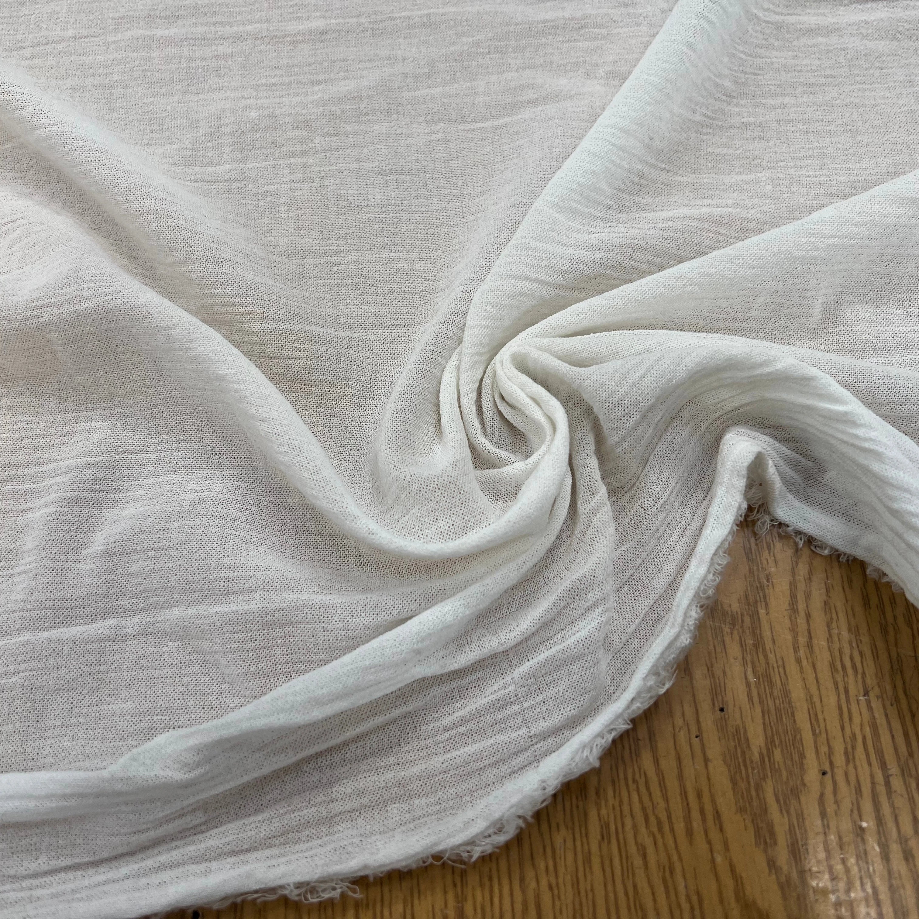 DOUBLE GAZE COUTURE ÉCRU 110CM - My Little Coupon