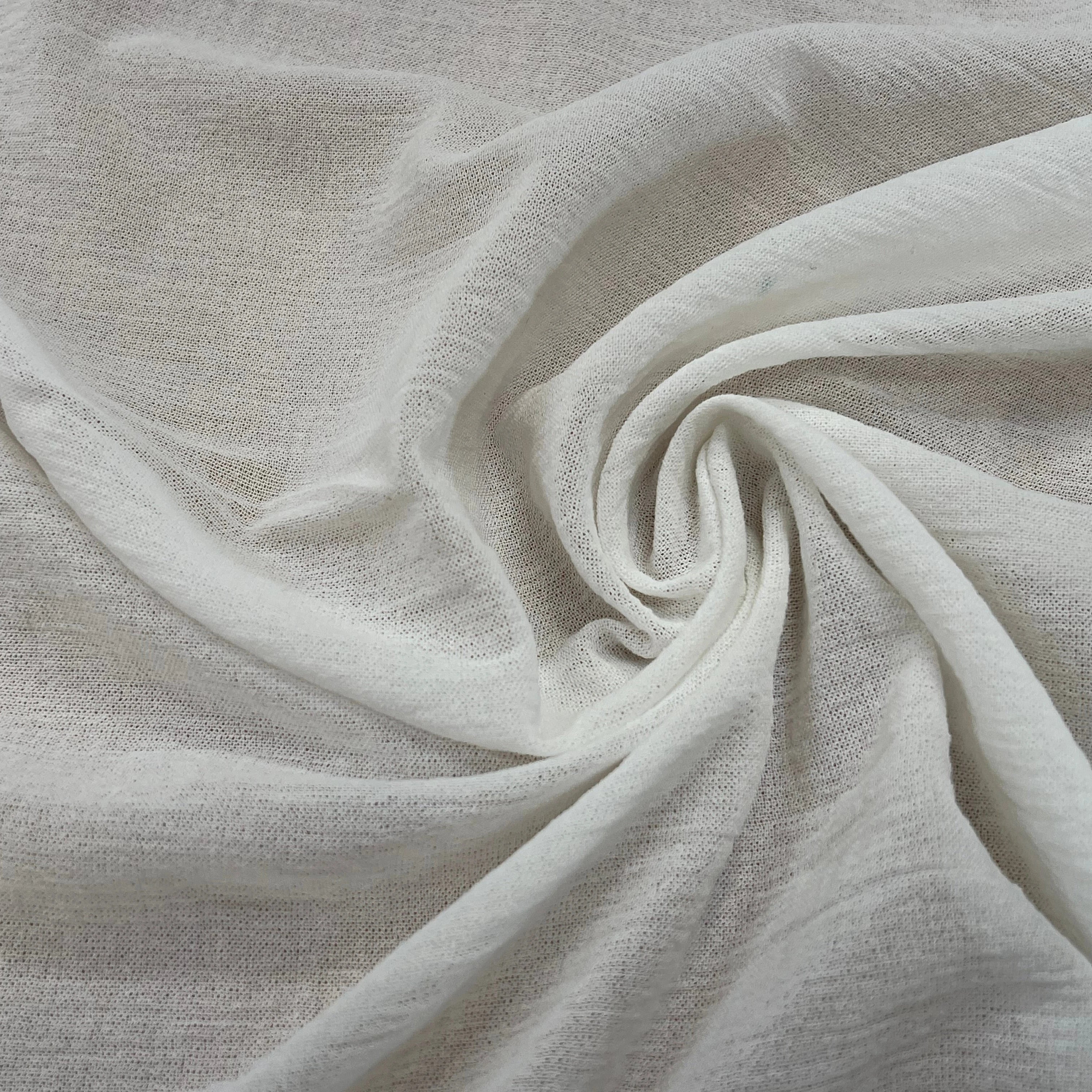 DOUBLE GAZE COUTURE ÉCRU 110CM - My Little Coupon