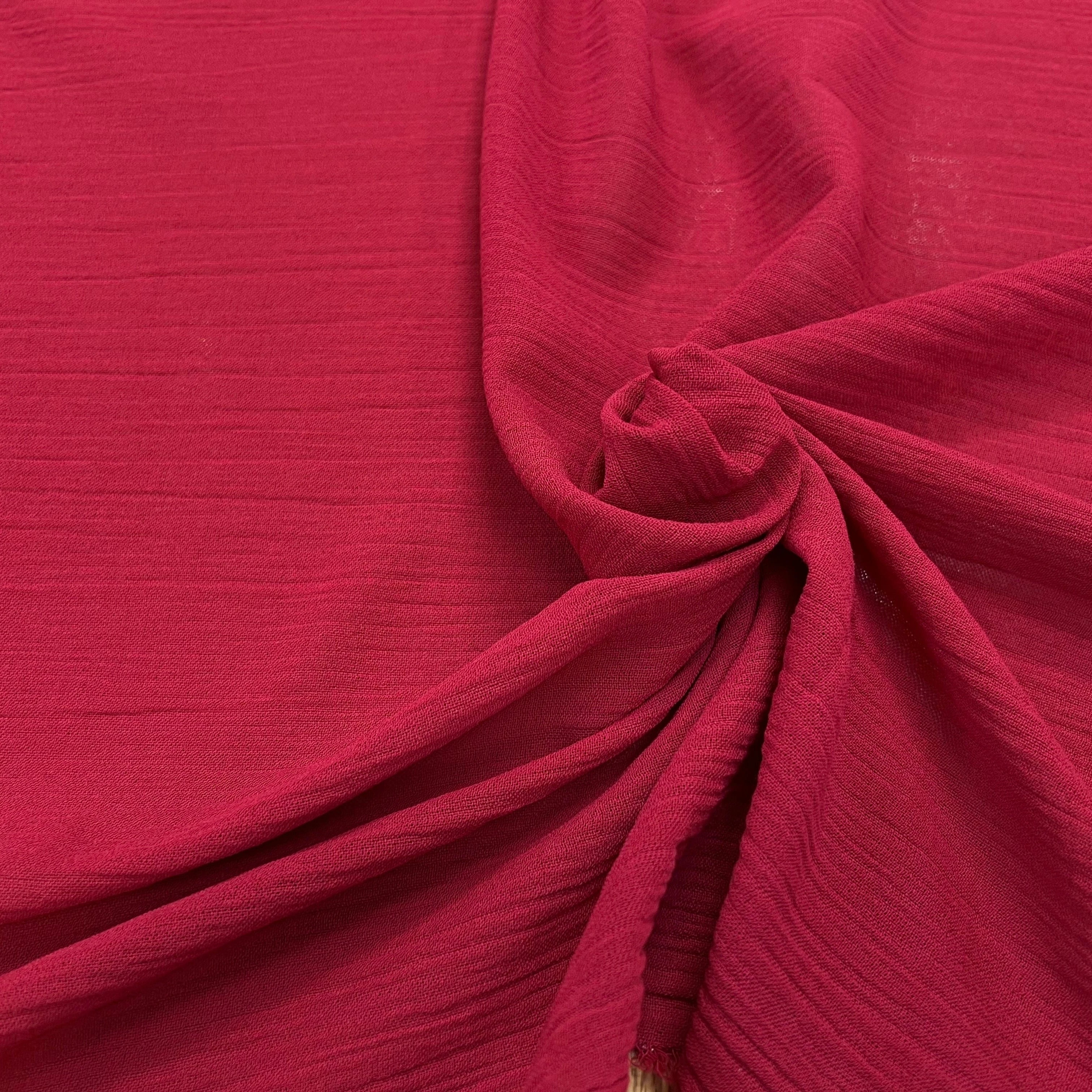 DOUBLE GAZE COUTURE ROUGE 110CM - My Little Coupon