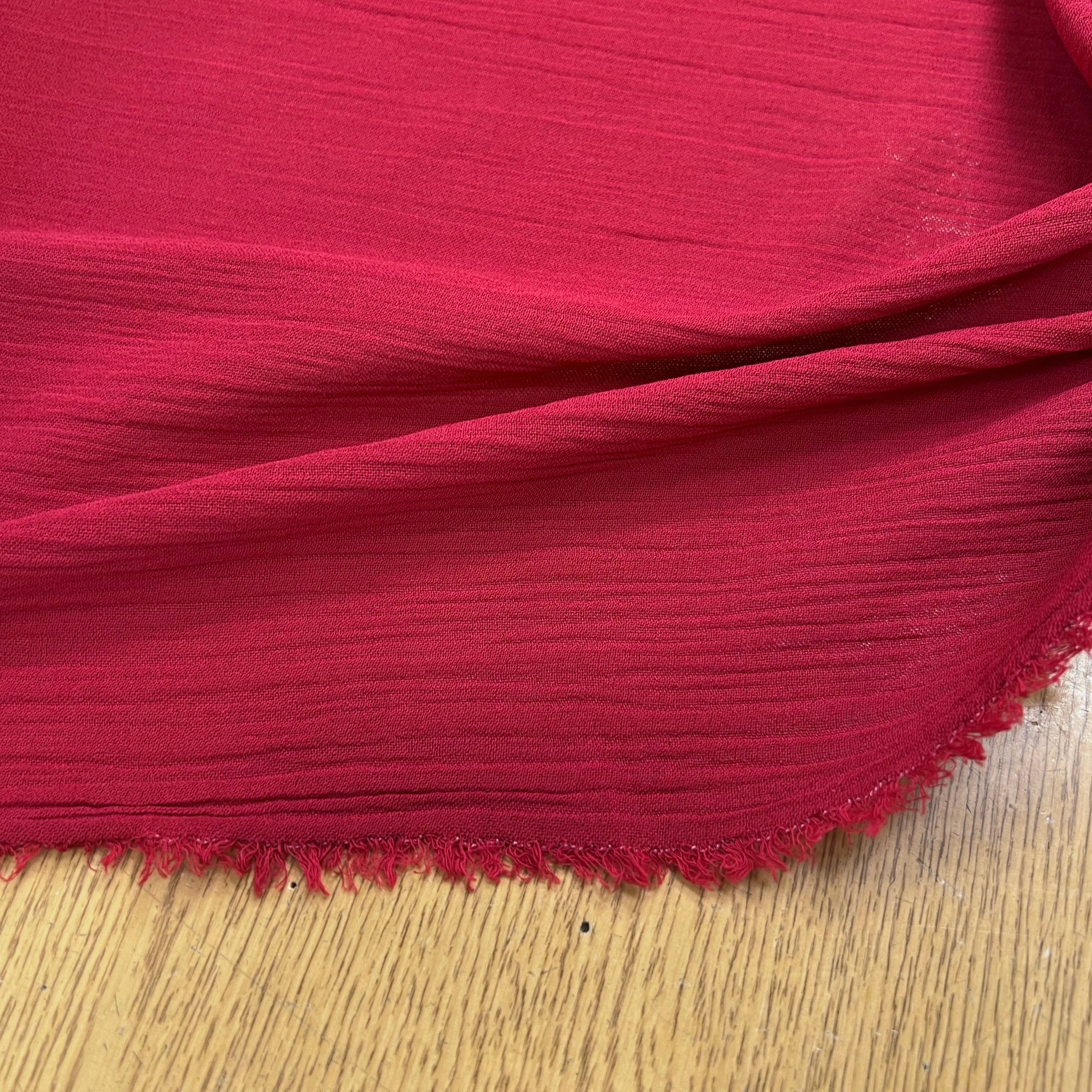 DOUBLE GAZE COUTURE ROUGE 110CM - My Little Coupon