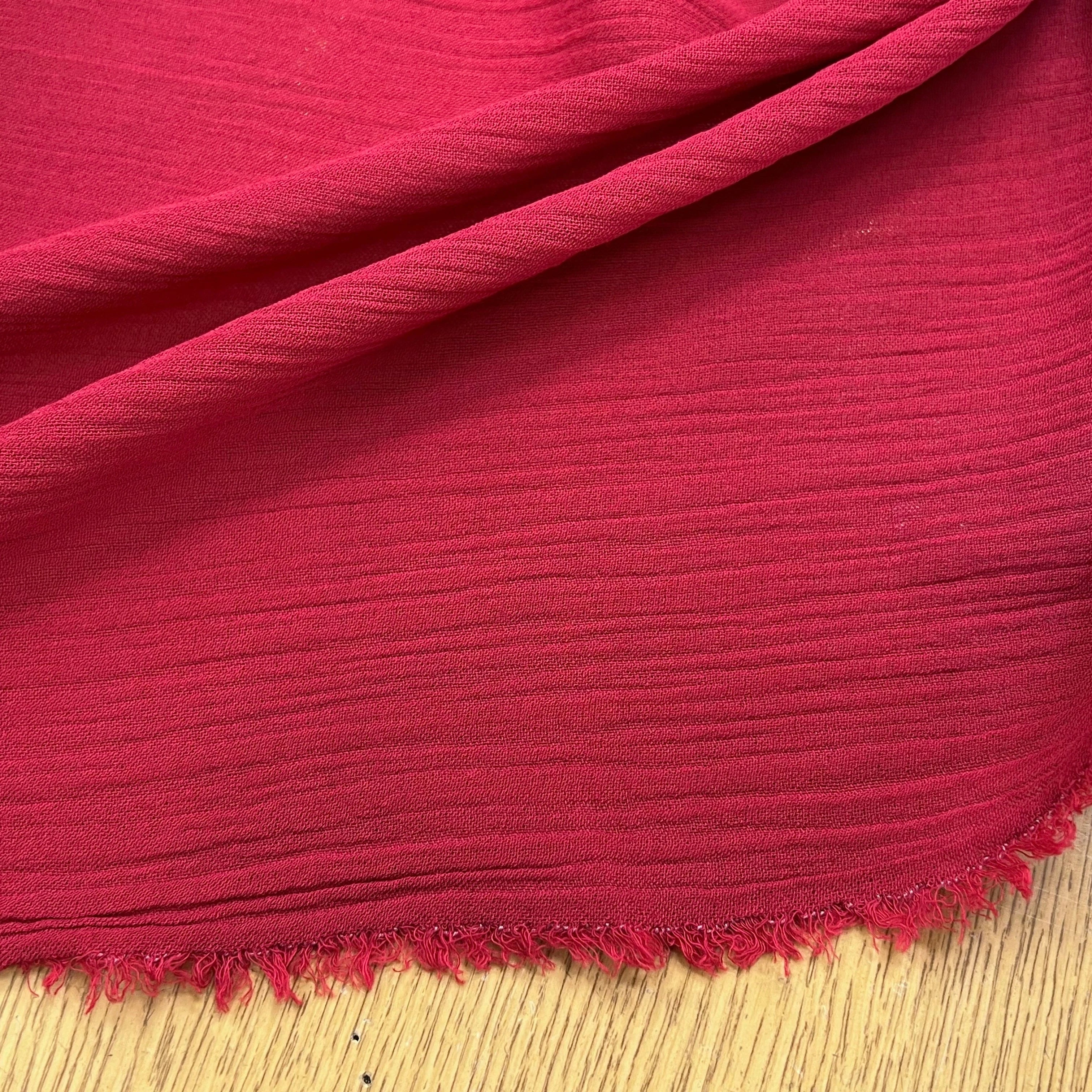 DOUBLE GAZE COUTURE ROUGE 110CM - My Little Coupon