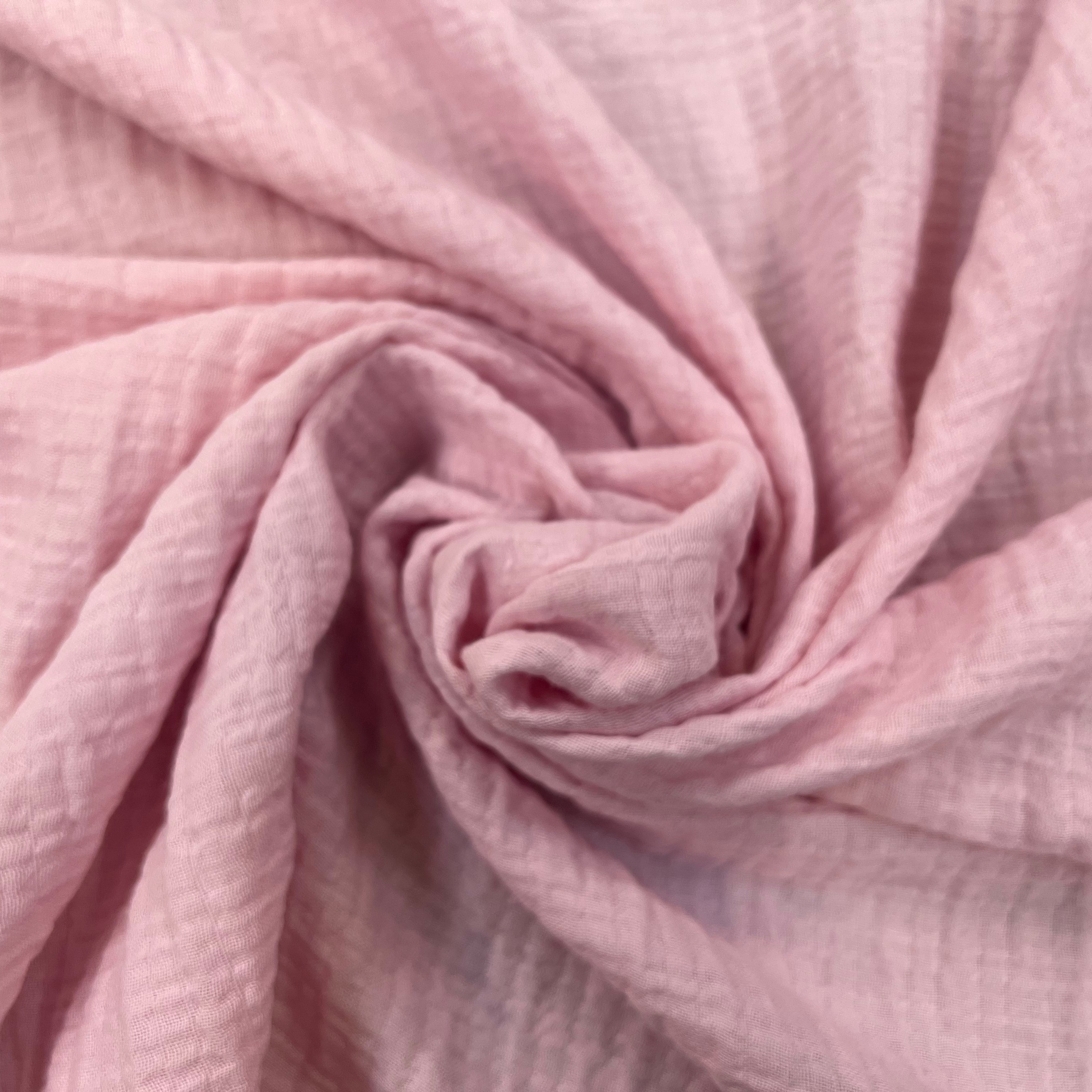 DOUBLE GAZE DE COTON BARBE A PAPA UNIE MLC INTERN