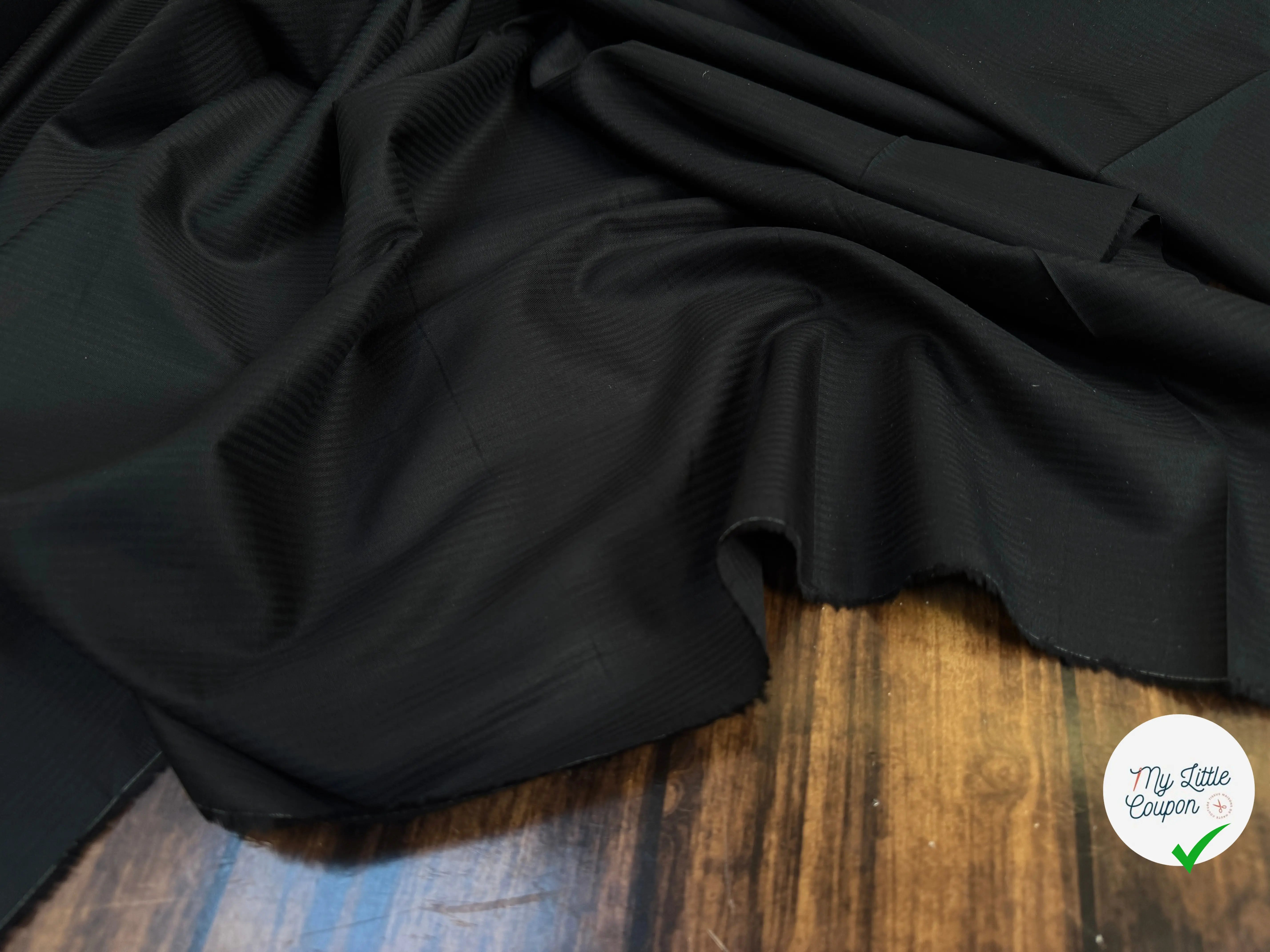 DOUBLURE 100% COTON RAYURES CHEVRON - My Little Coupon