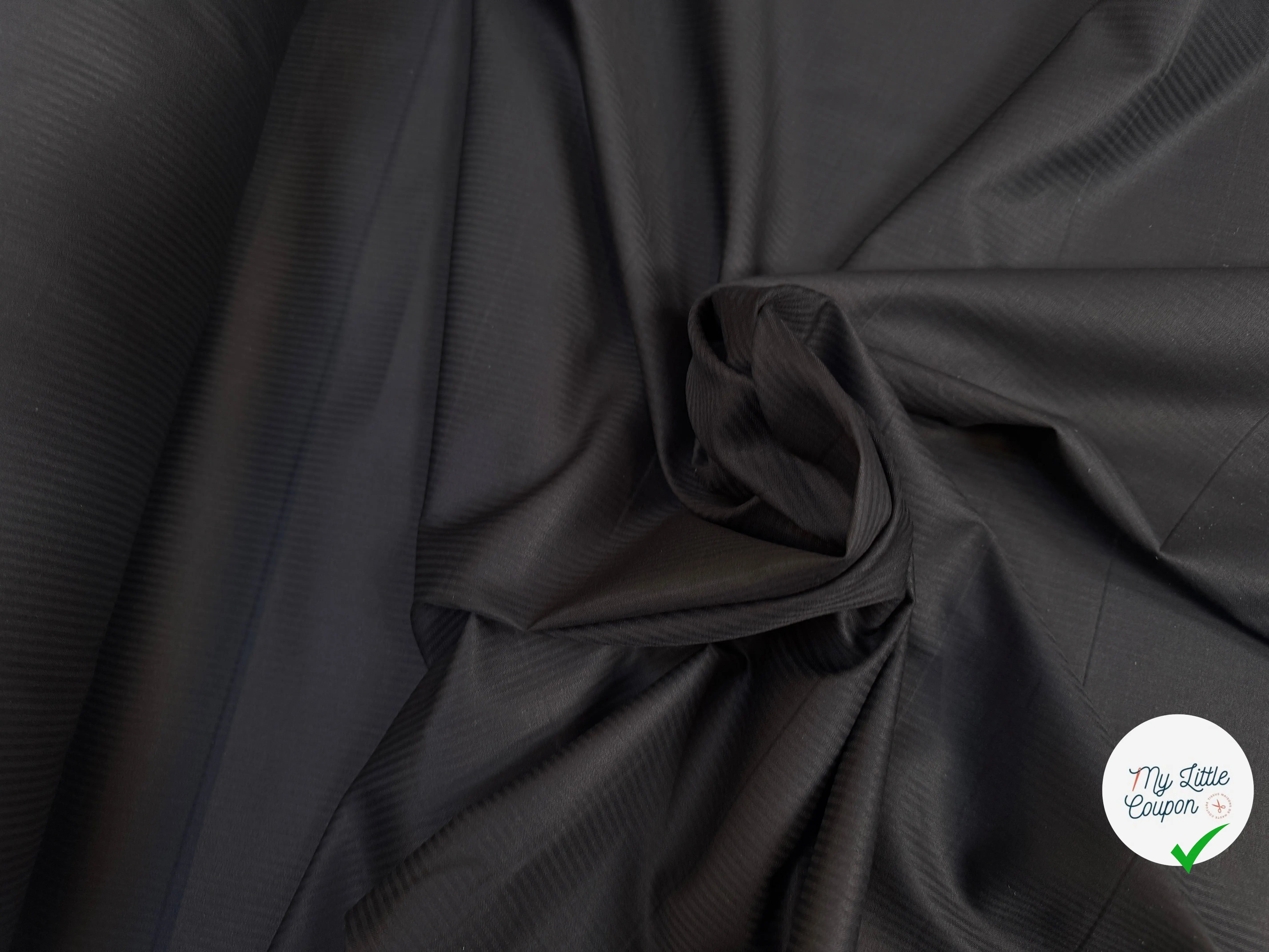 DOUBLURE 100% COTON RAYURES CHEVRON - My Little Coupon