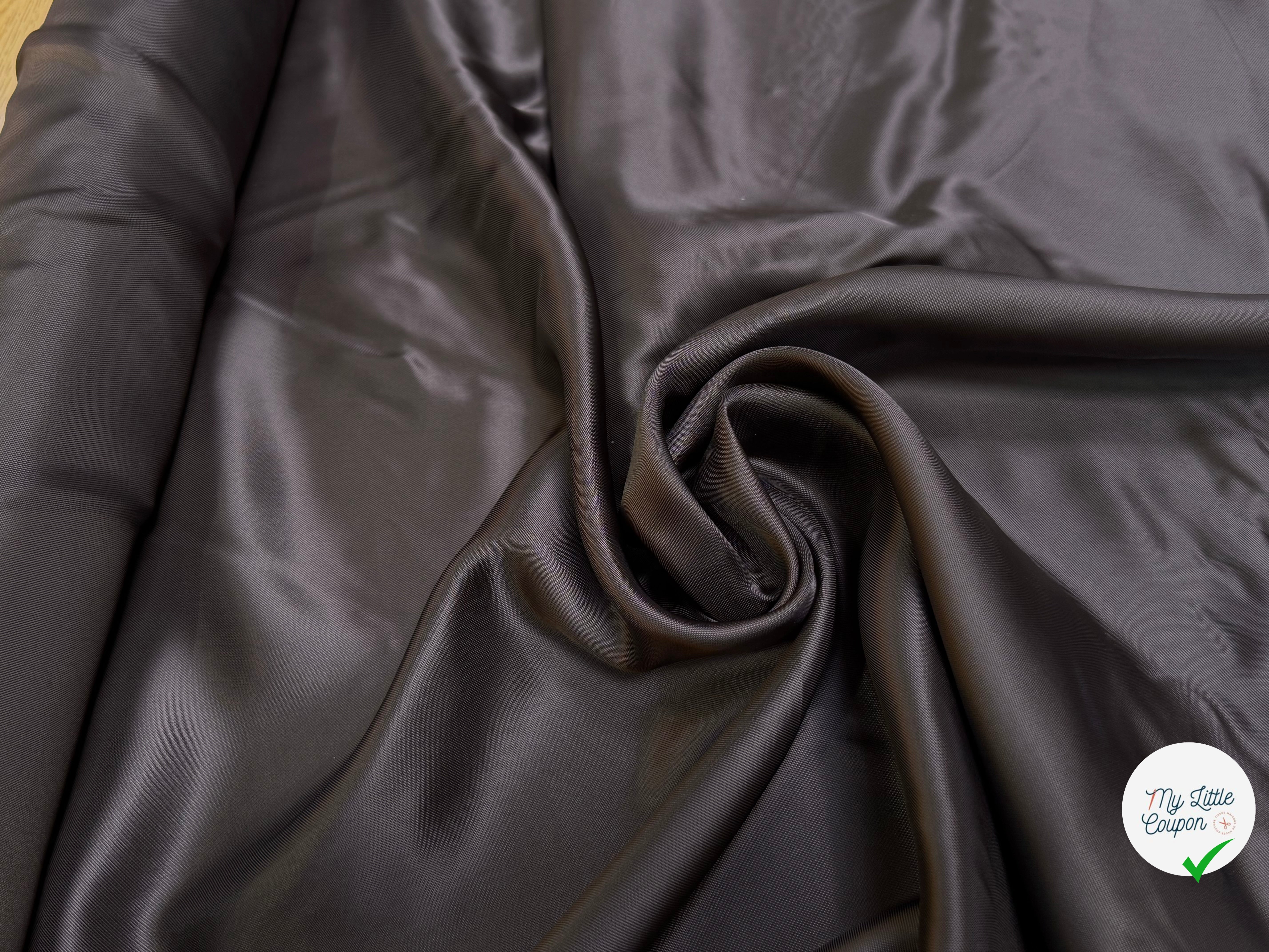 DOUBLURE 100% VISCOSE CHOCO - My Little Coupon