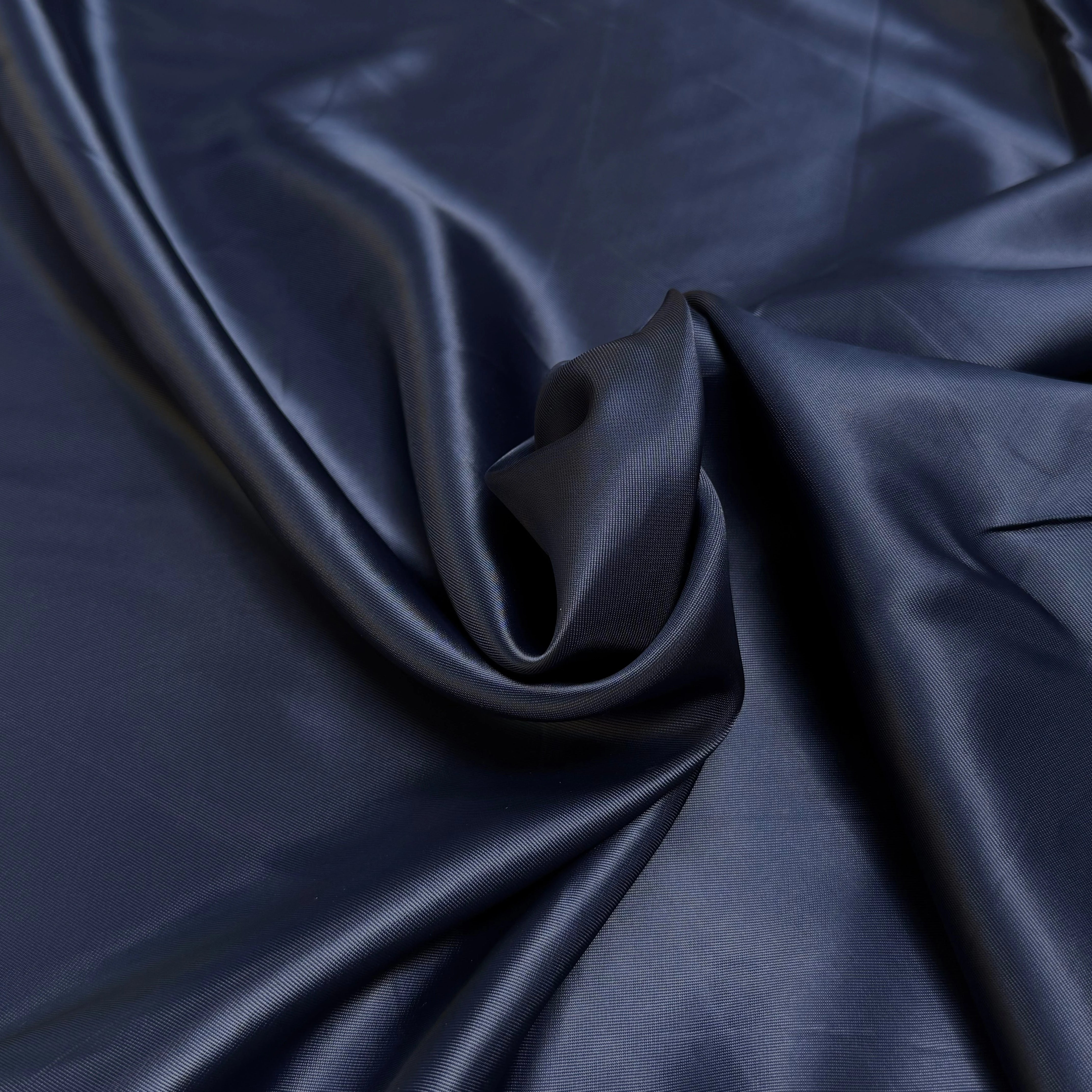 DOUBLURE 100% VISCOSE LÉGÈREMENT SATINÉE INDIGO - My Little Coupon