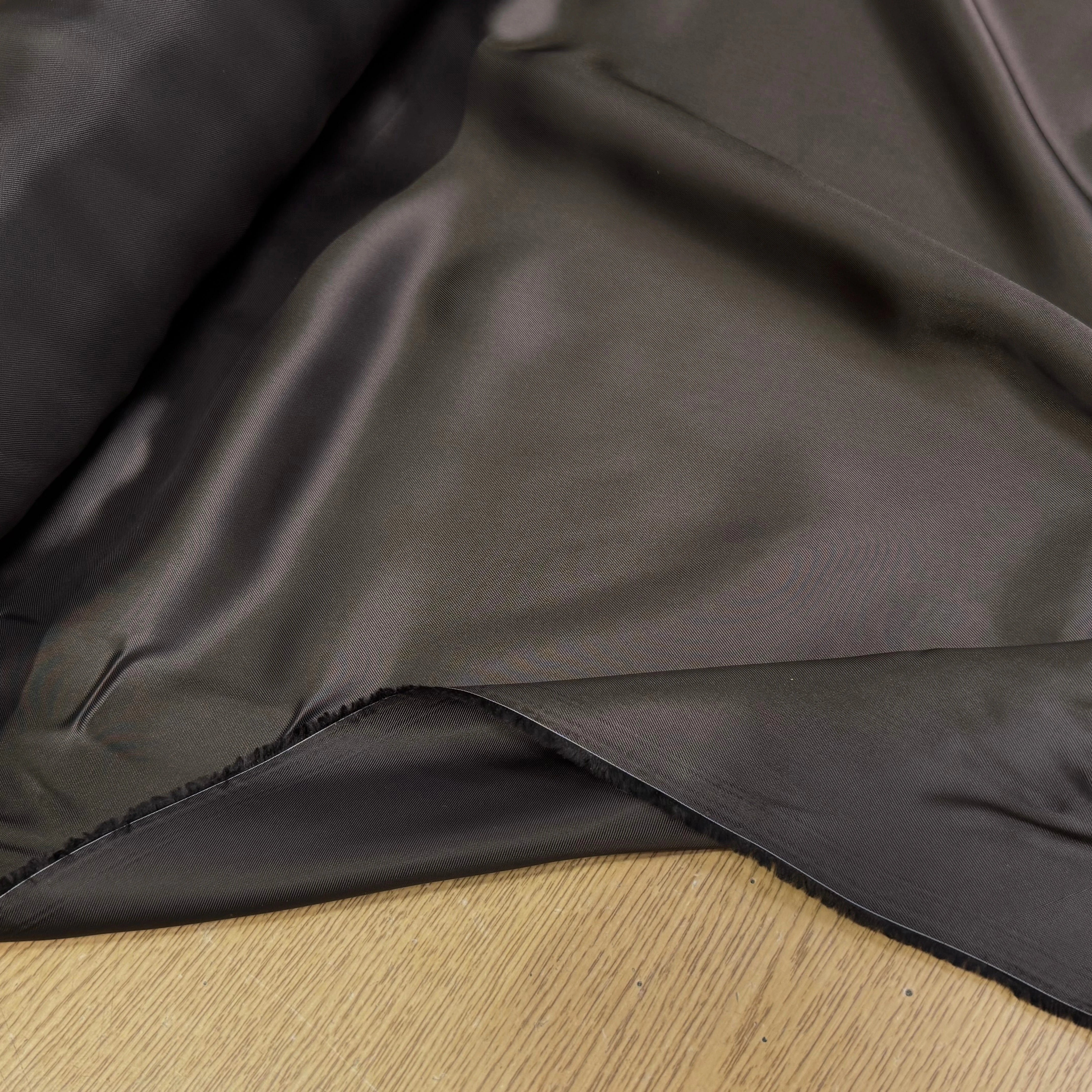 DOUBLURE 100% VISCOSE MARRON MATIÈRE NATURELLE - My Little Coupon