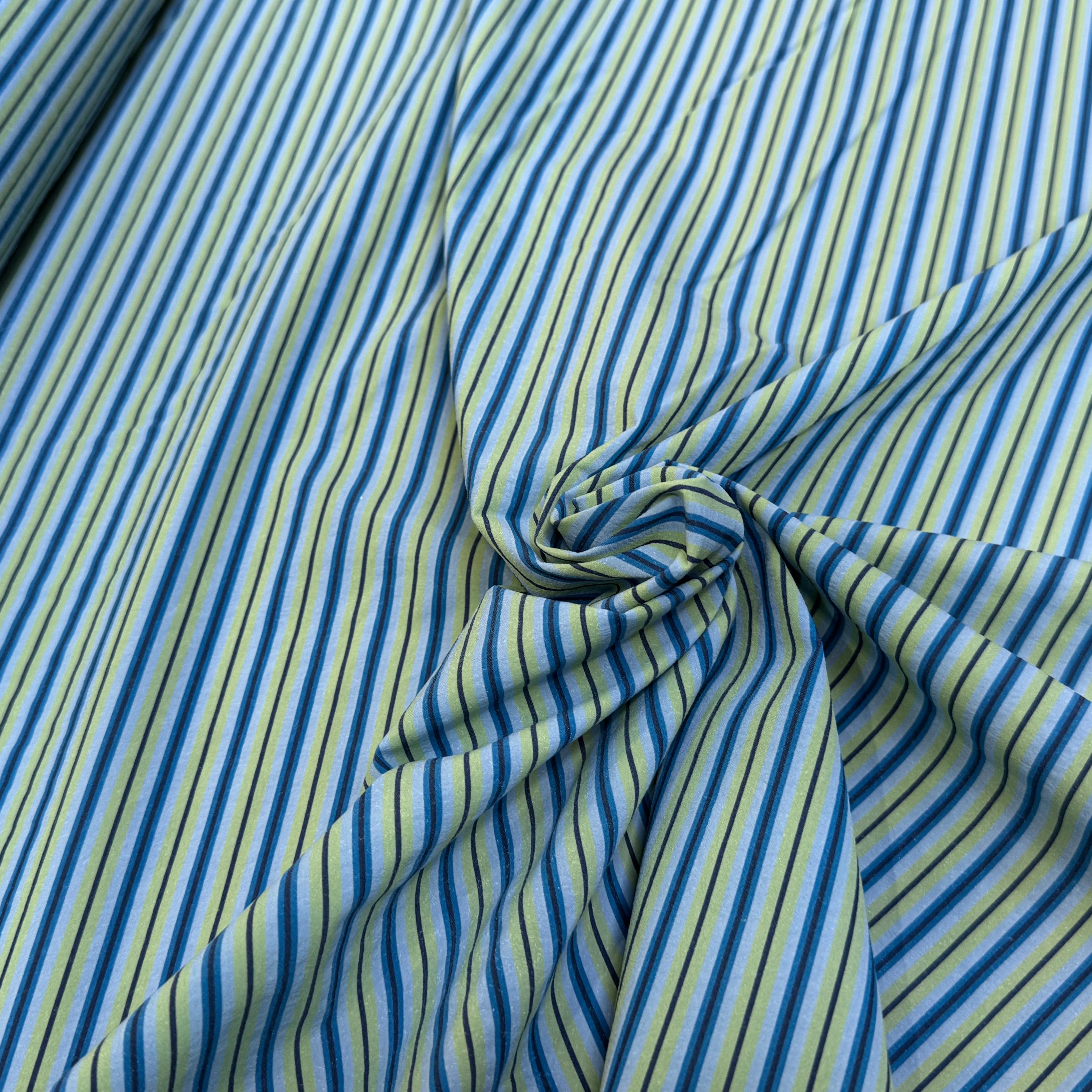 DOUBLURE À RAYURES MULTICOLORES ULTRA STRETCH - My Little Coupon