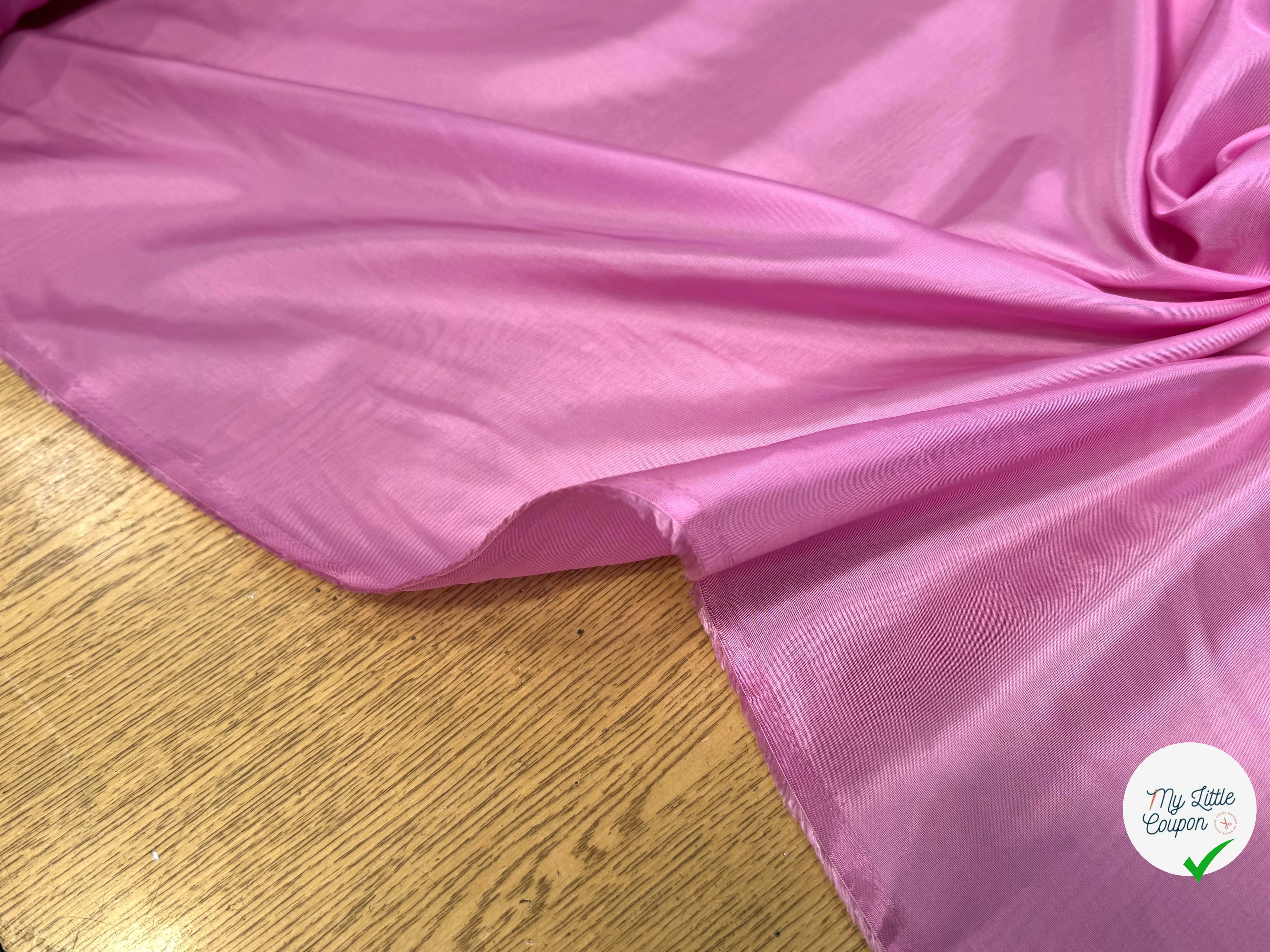 DOUBLURE ACÉTATE CUPRO FINE FROIDE BARBIE - My Little Coupon