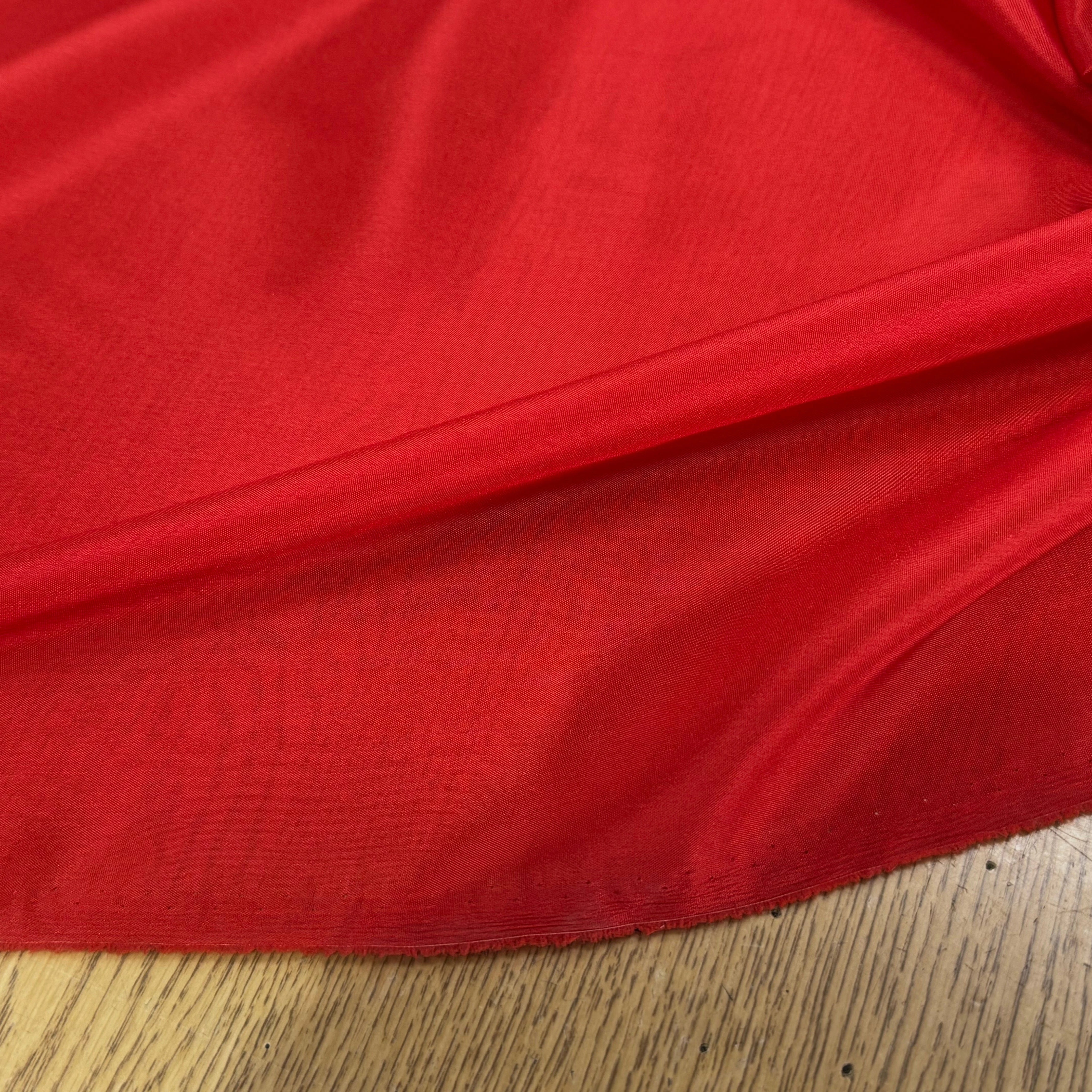 DOUBLURE ACÉTATE FINE ROUGE 68% ACÉTATE STRETCH - My Little Coupon