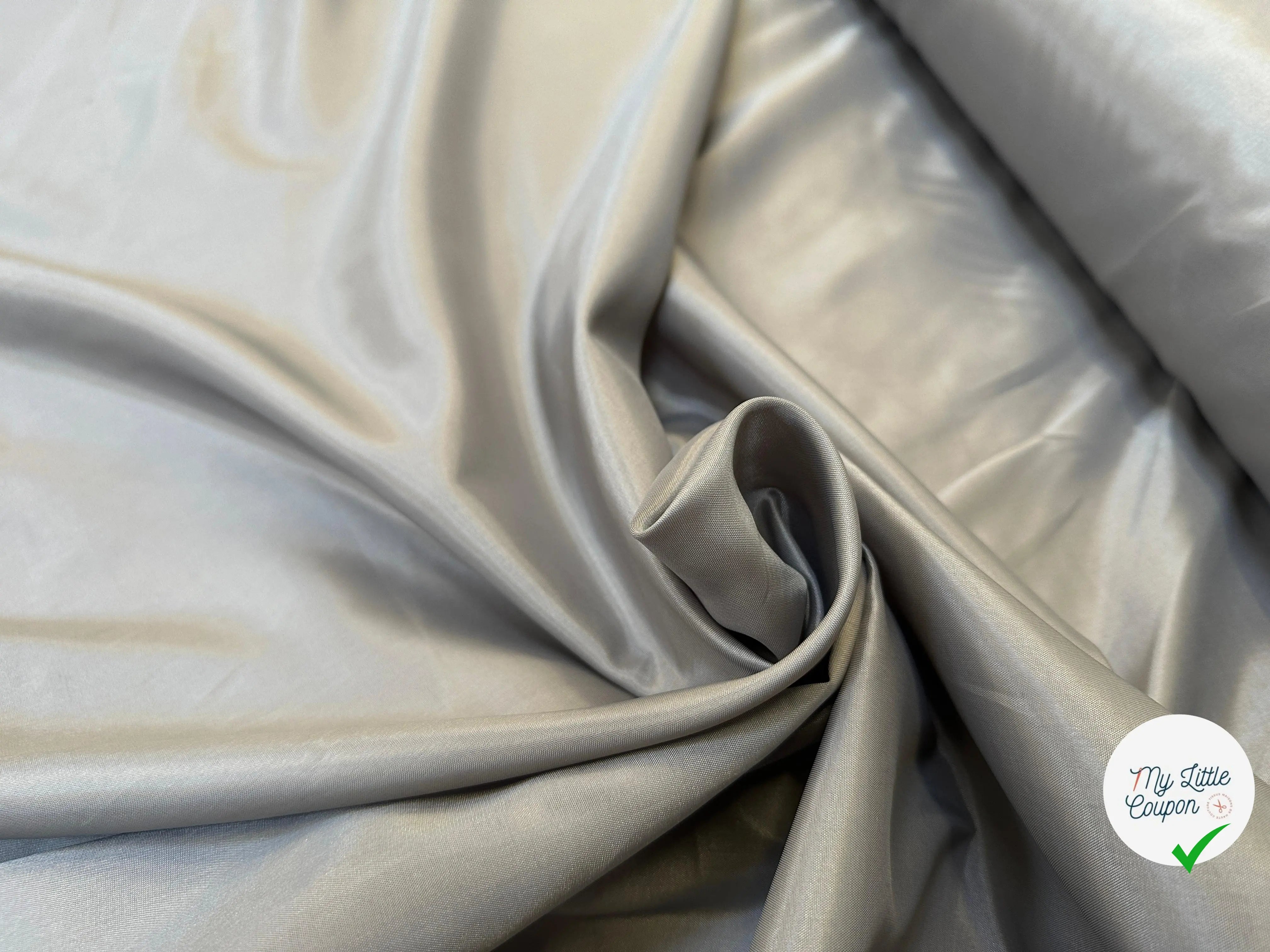 DOUBLURE ACÉTATE GRIS CARBONE - My Little Coupon