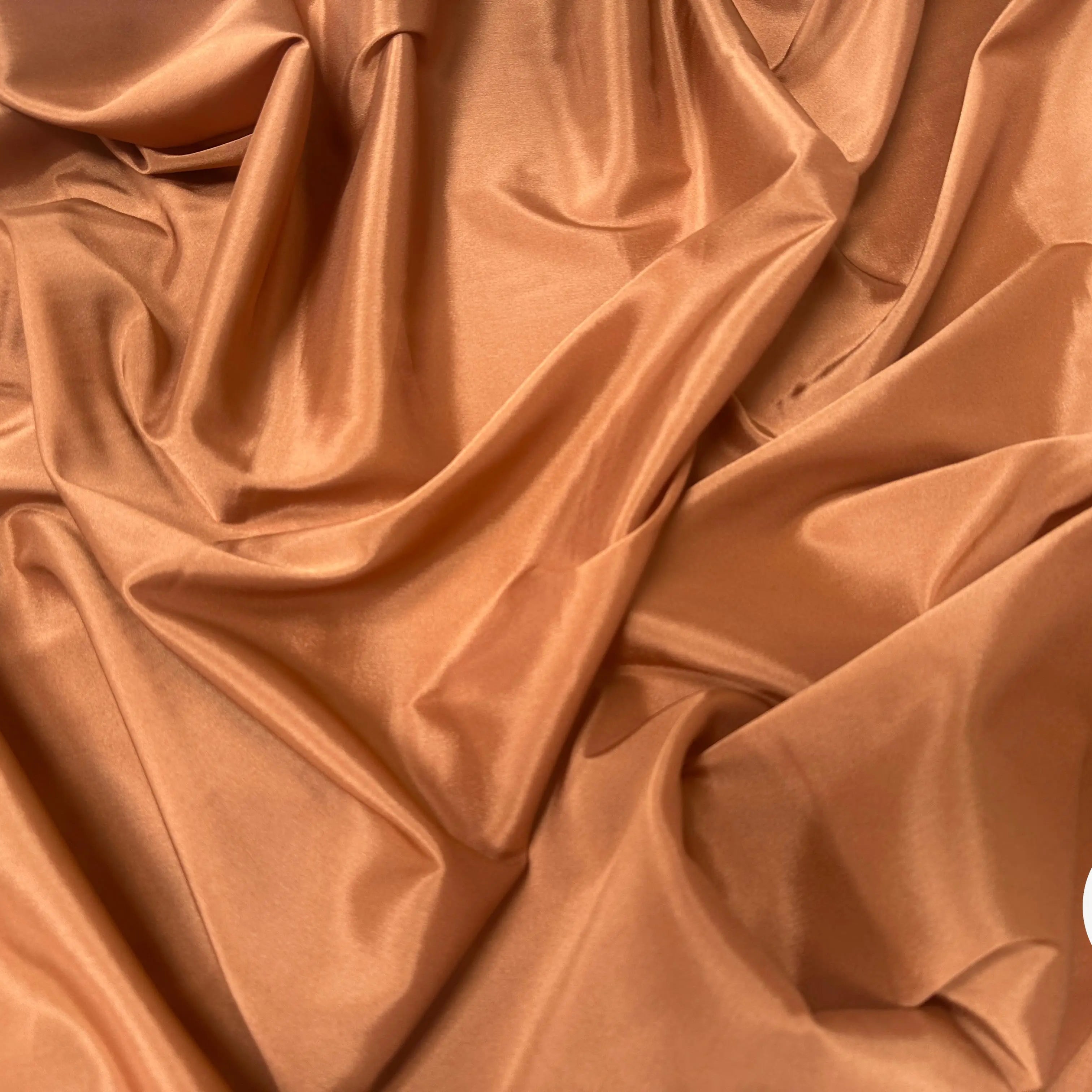 DOUBLURE ACETATE TAFFETAS CARAMEL - My Little Coupon