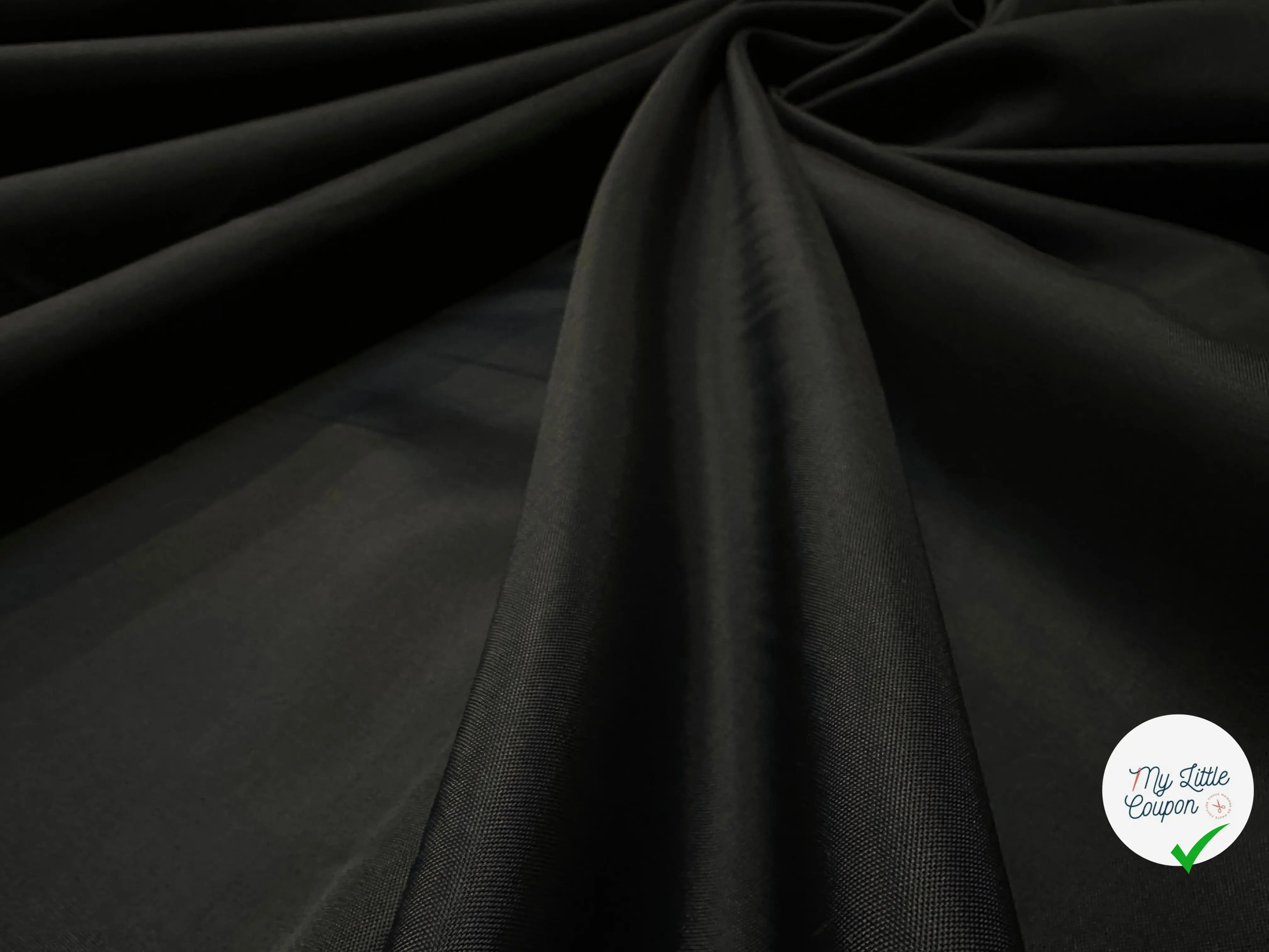 DOUBLURE ACETATE TAFFETAS GRIS ANTHRACITEÂ - My Little Coupon