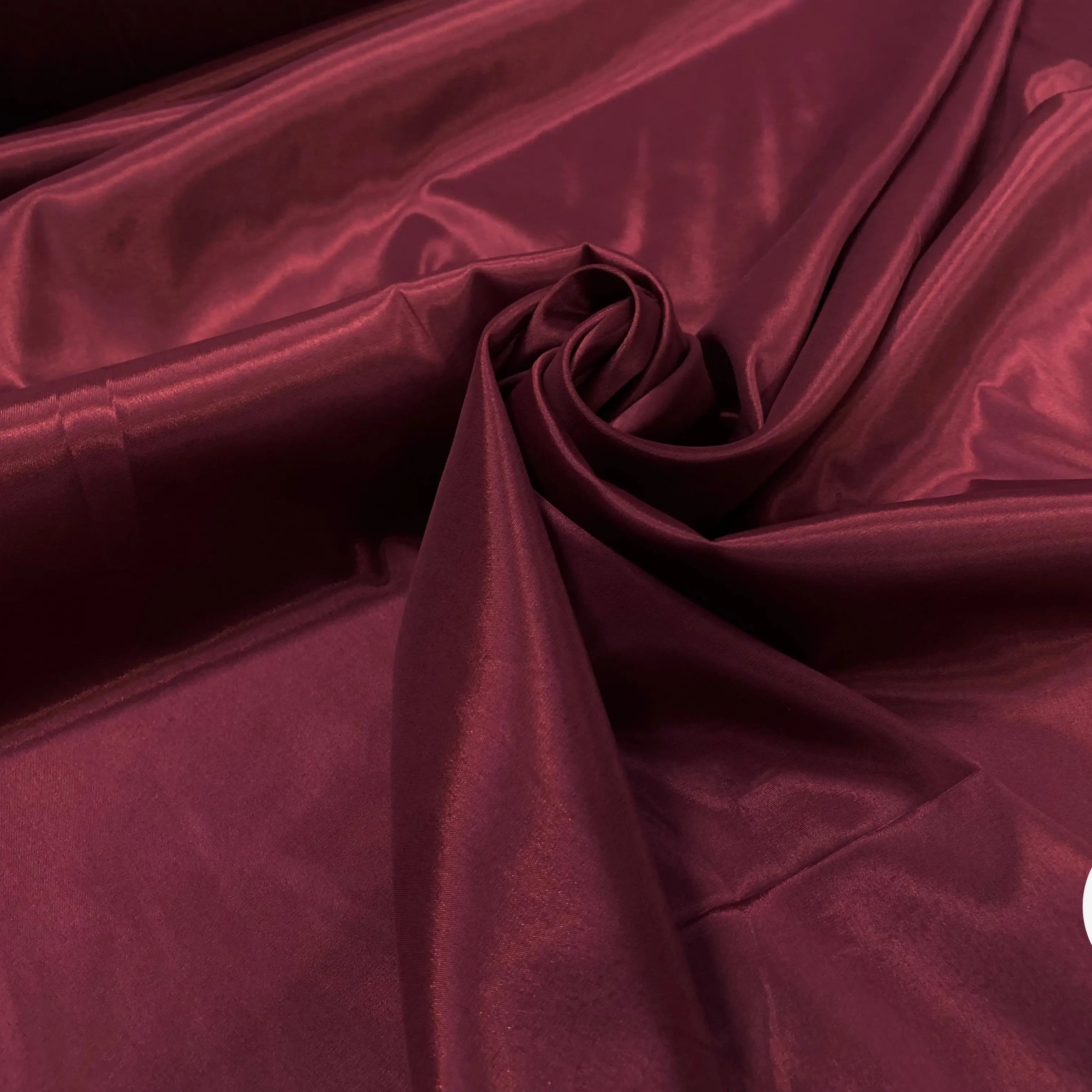 DOUBLURE ACETATE TAFFETAS LIE DE VIN - My Little Coupon