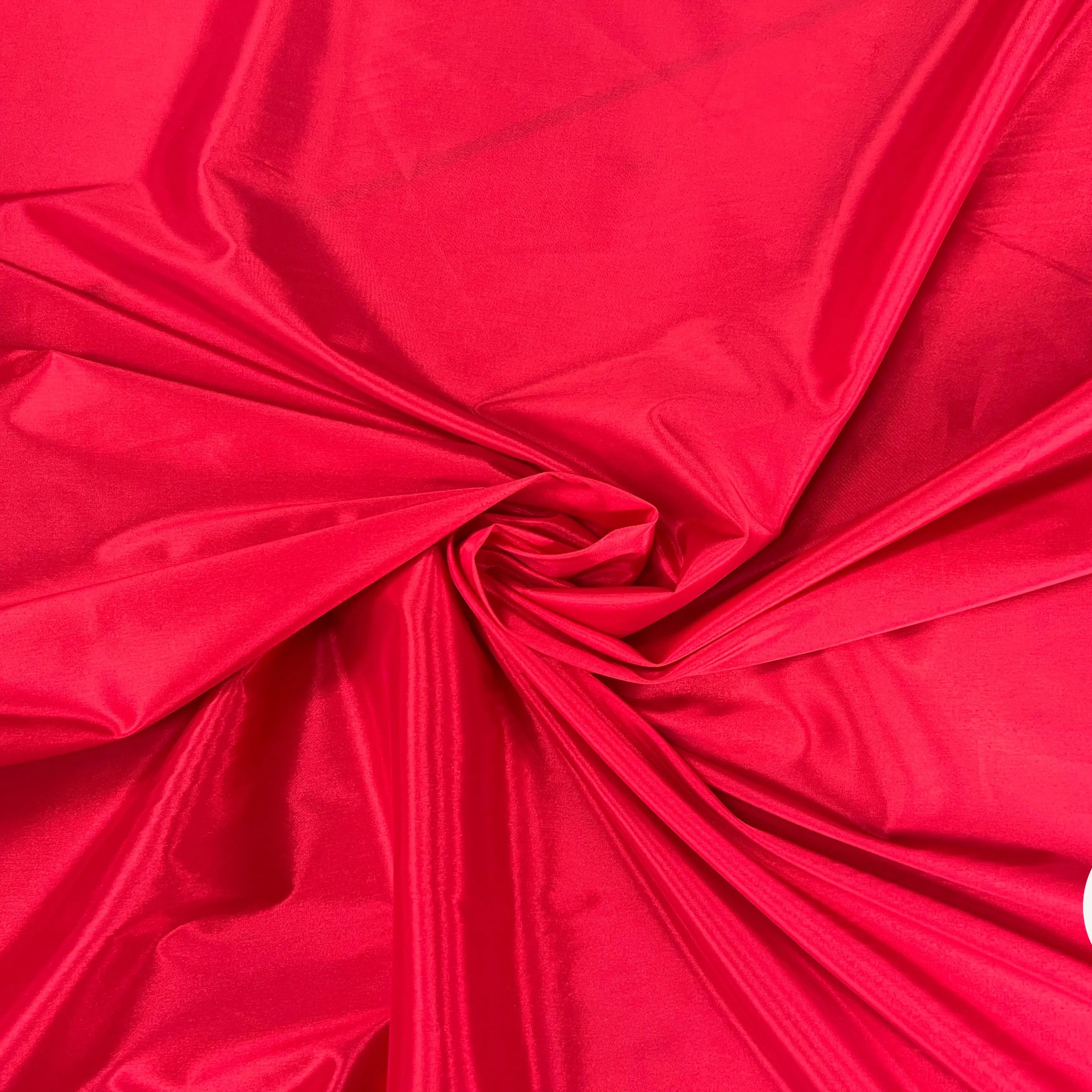 DOUBLURE ACETATE TAFFETAS ROUGE - My Little Coupon