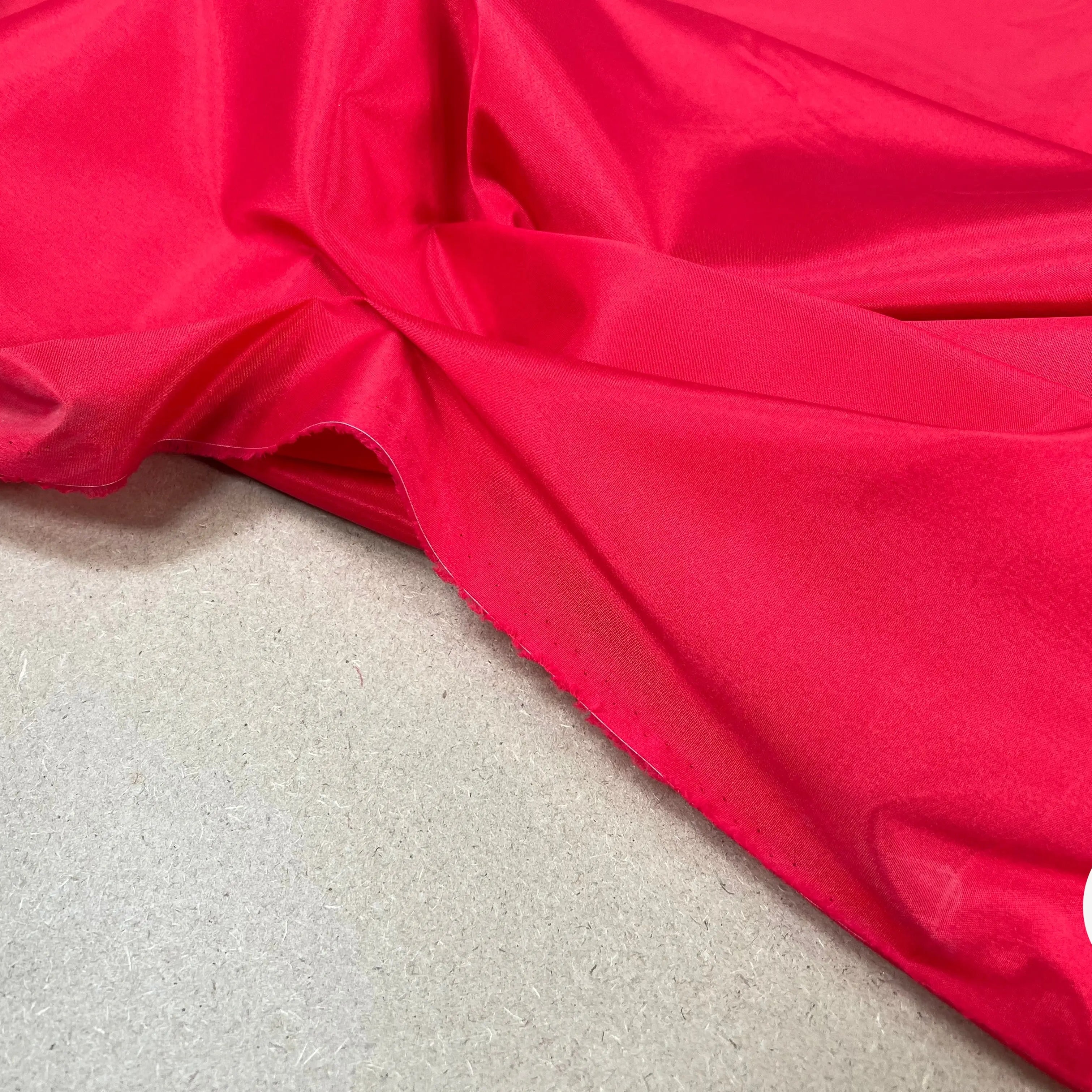 DOUBLURE ACETATE TAFFETAS ROUGE - My Little Coupon